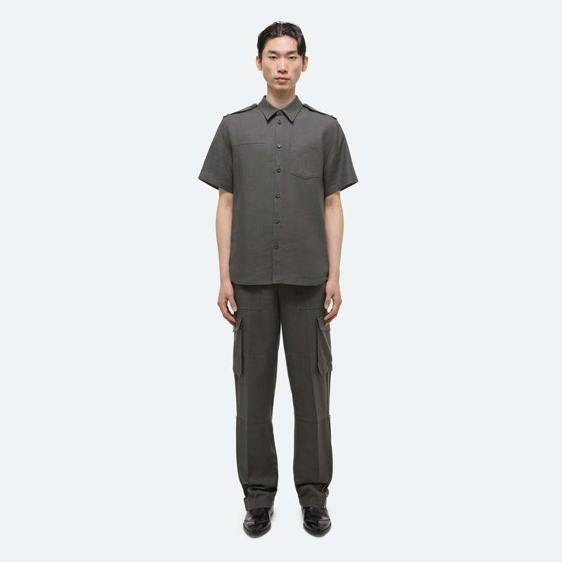 LINEN EPAULET SHIRT 3