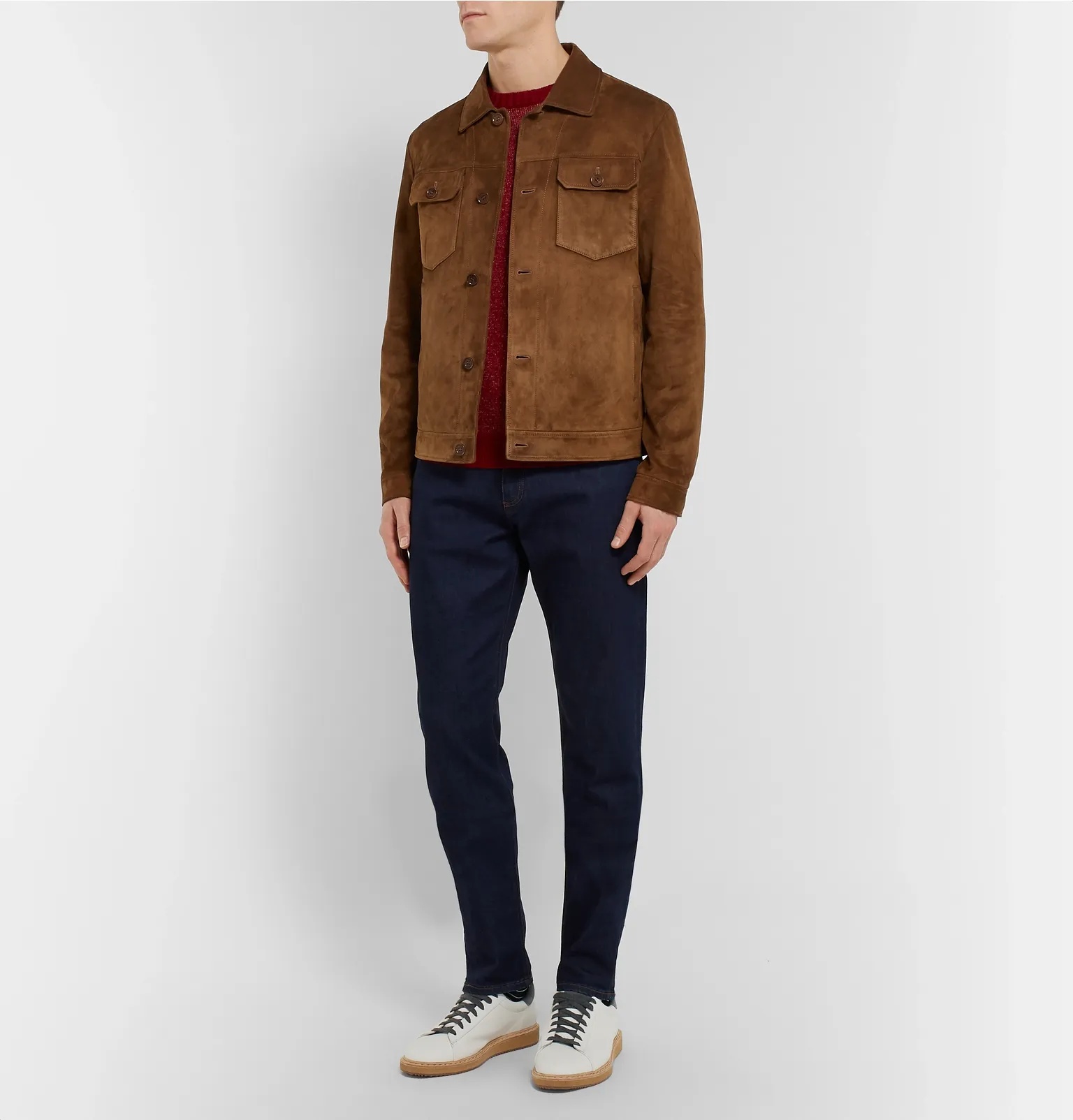 Suede Trucker Jacket - 2