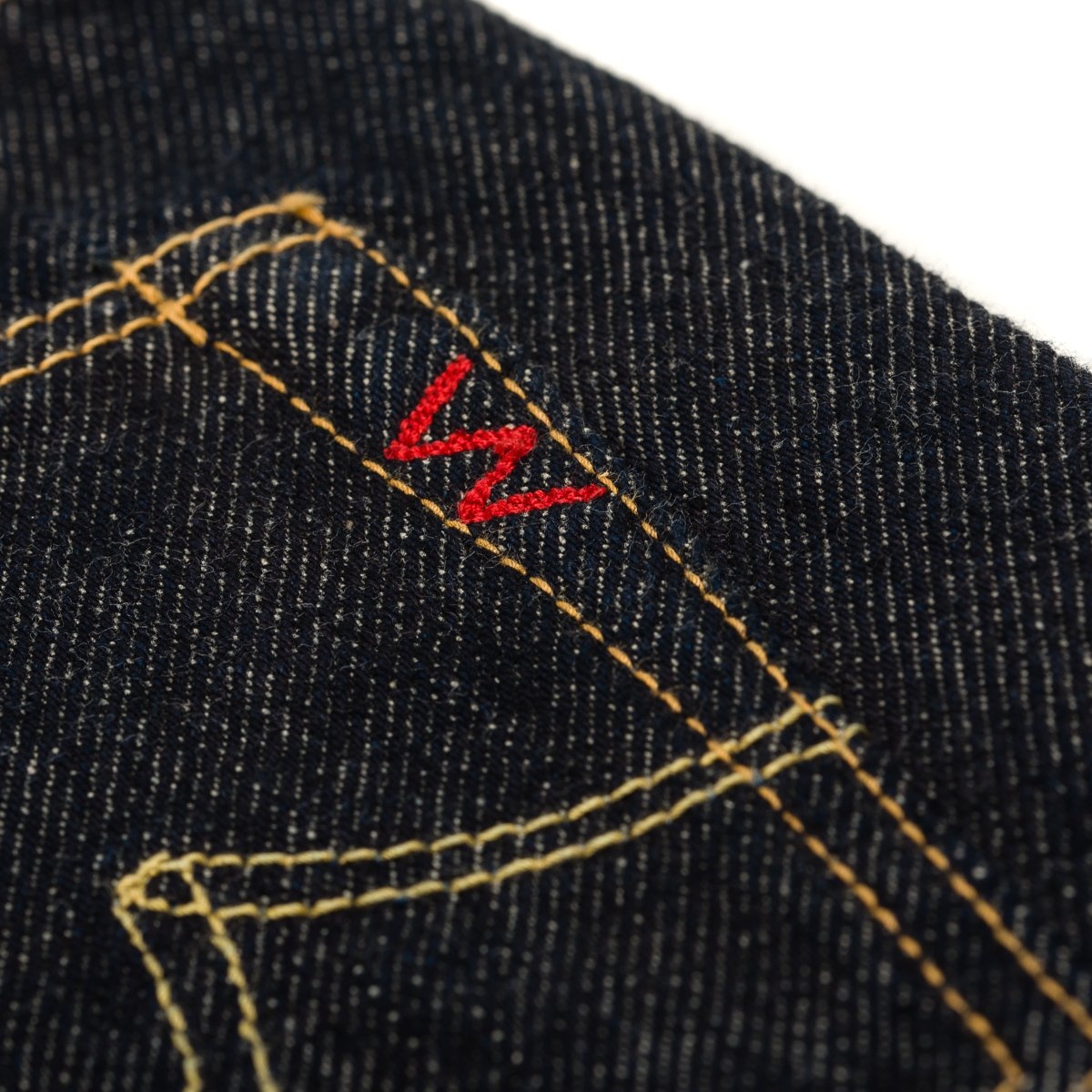 IH-666S-21 21oz Selvedge Denim Slim Straight Indigo - 9