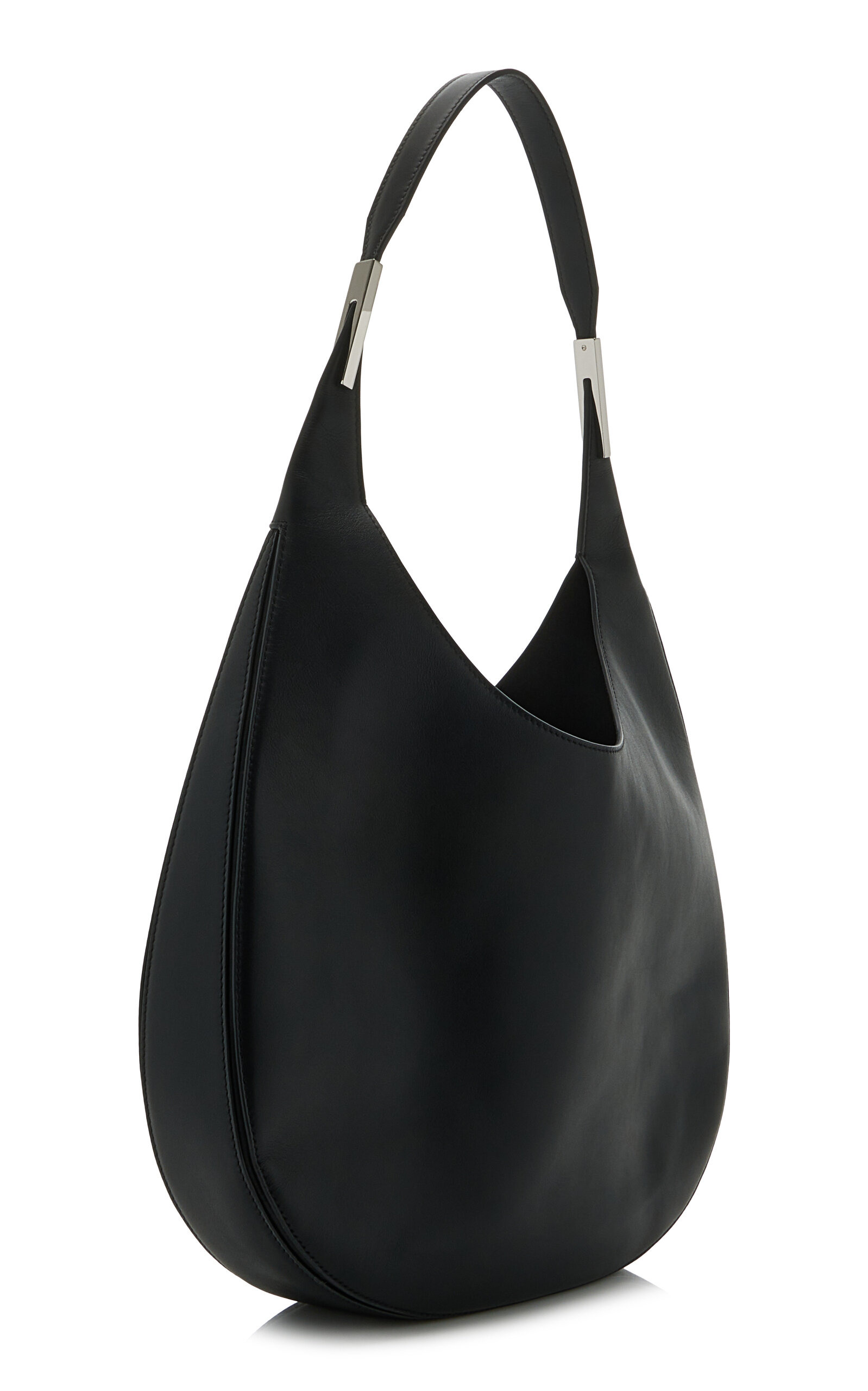 The Florence Leather Hobo Bag black - 3