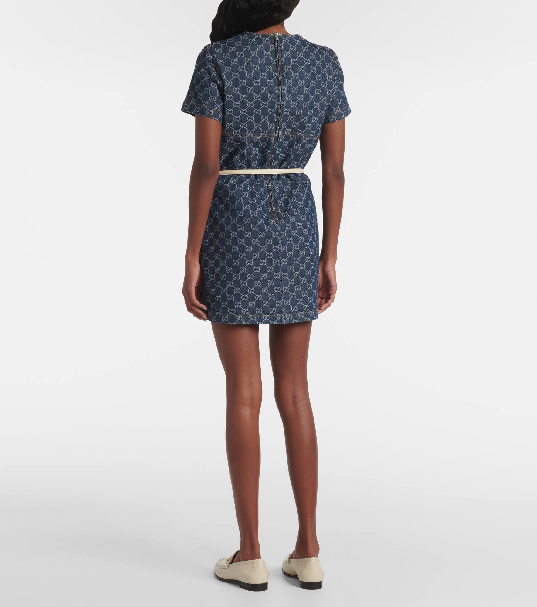 Denim minidress - 3