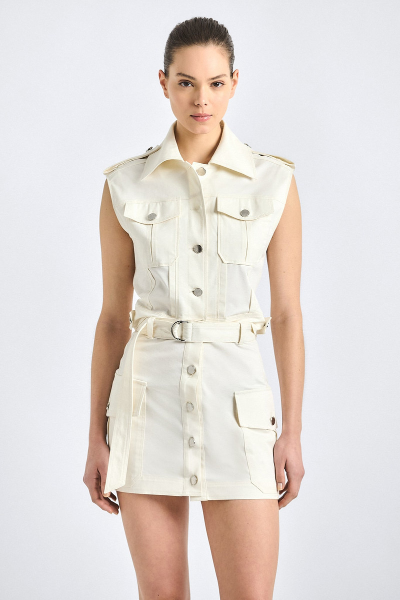 JOELLE UTILITY CARGO SKIRT 1