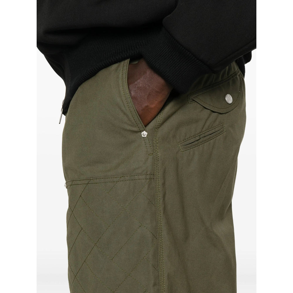 Kenzo Green Trousers - Regular & Straight-Leg Trousers Men - 3