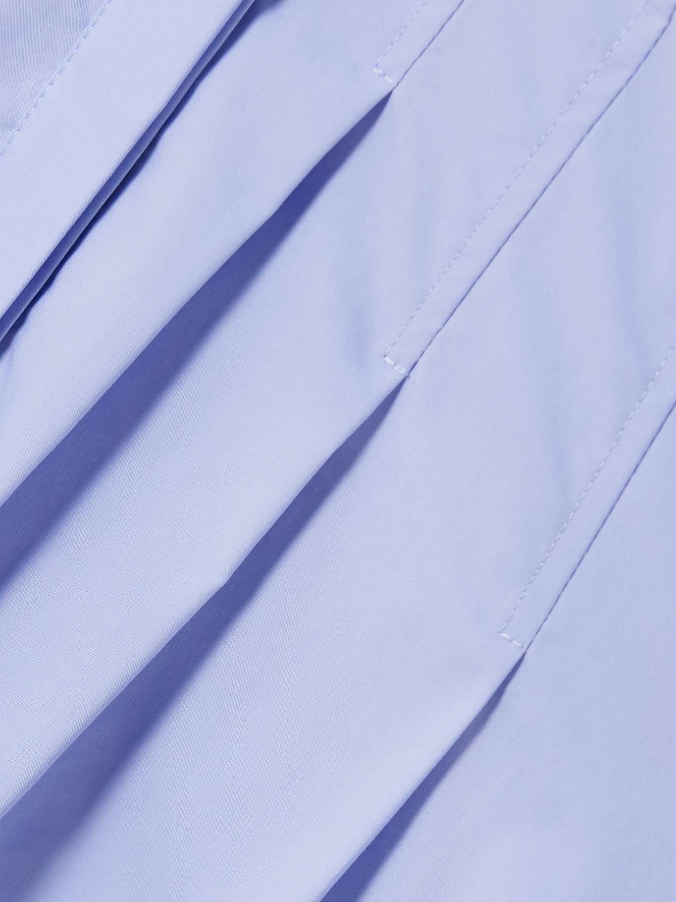 Jazz pleated cotton-blend poplin midi shirt dress Unknown - 4