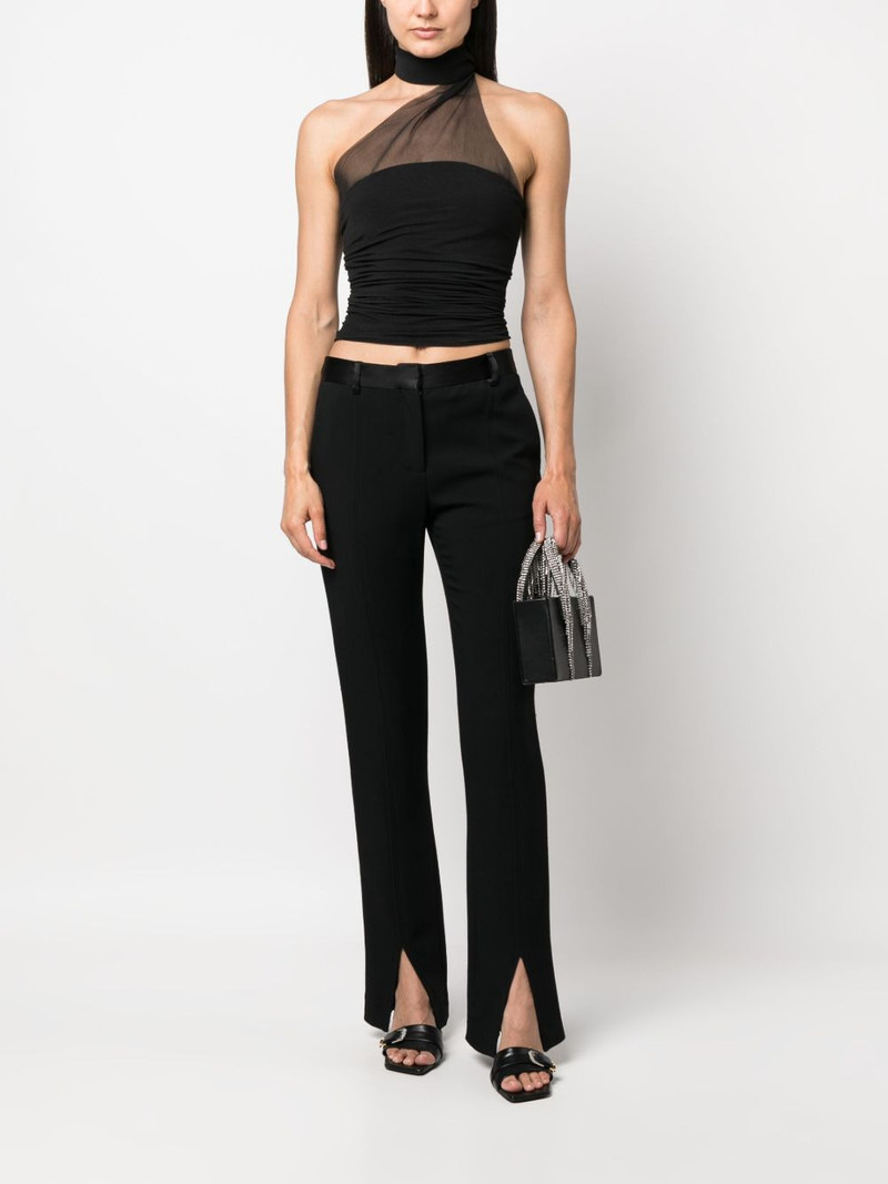 LUDOVIC DE SAINT SERNIN chiffon halterneck top outlook