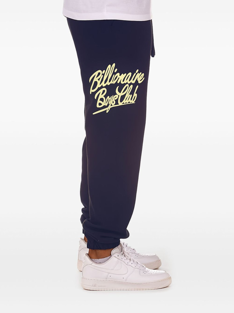 BILLIONAIRE BOYS CLUB Script "Blue" track pants outlook