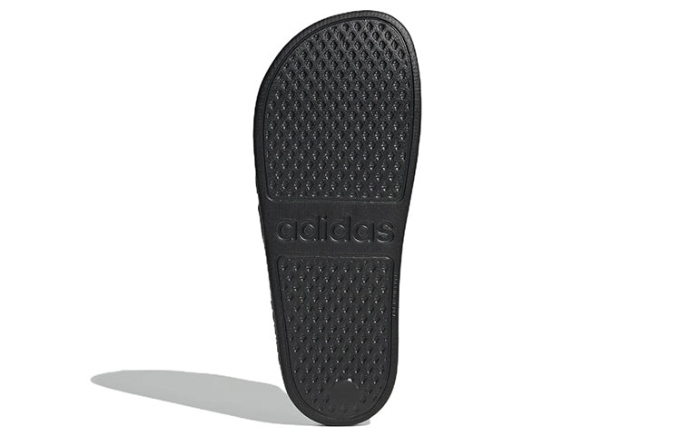 (WMNS) adidas Adilette Aqua 'Black Purple' GX4279 - 6