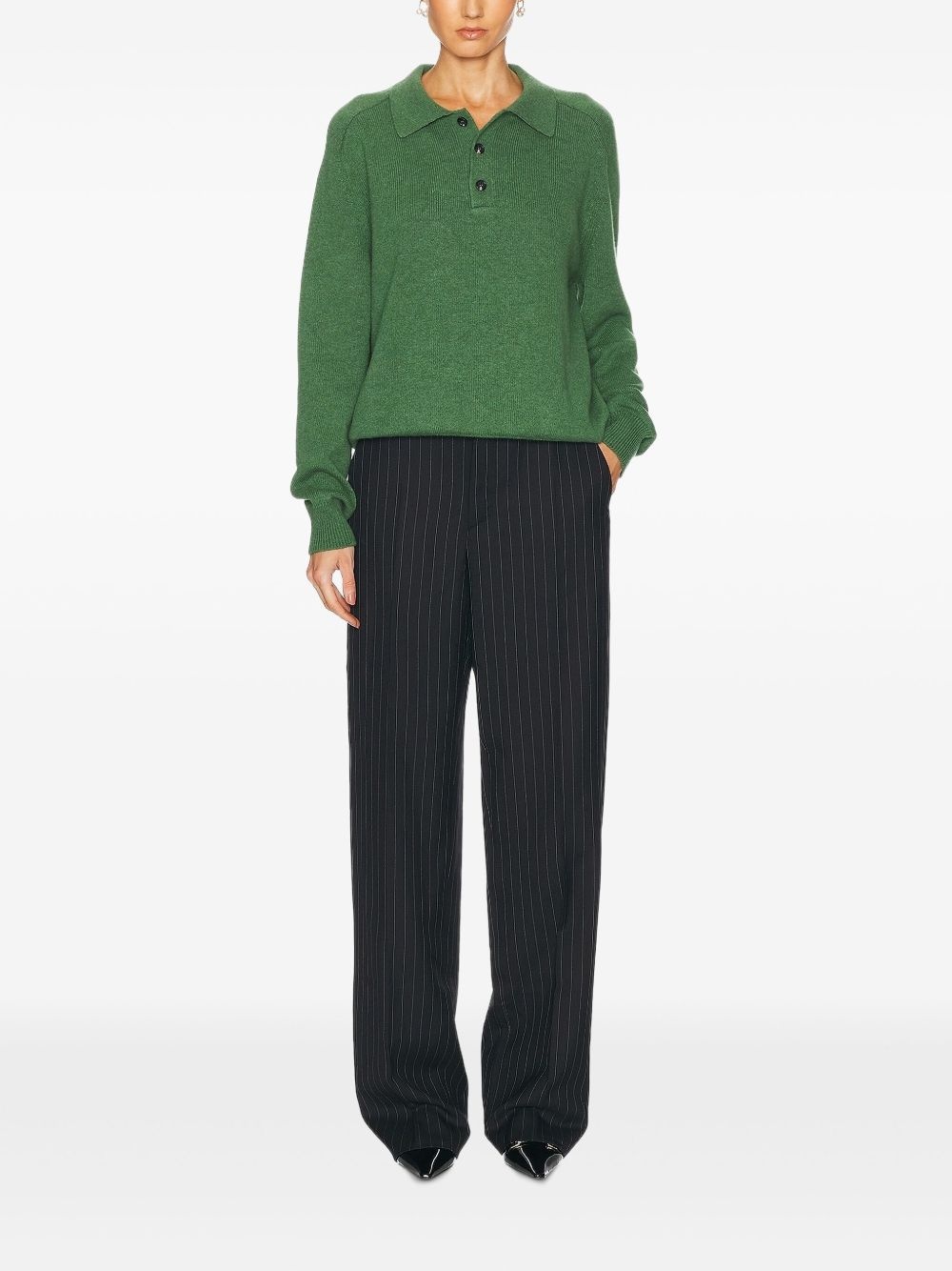 cashmere polo shirt - 2
