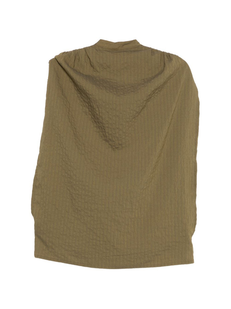 DARKPARK Tracy textured gathered blouse outlook