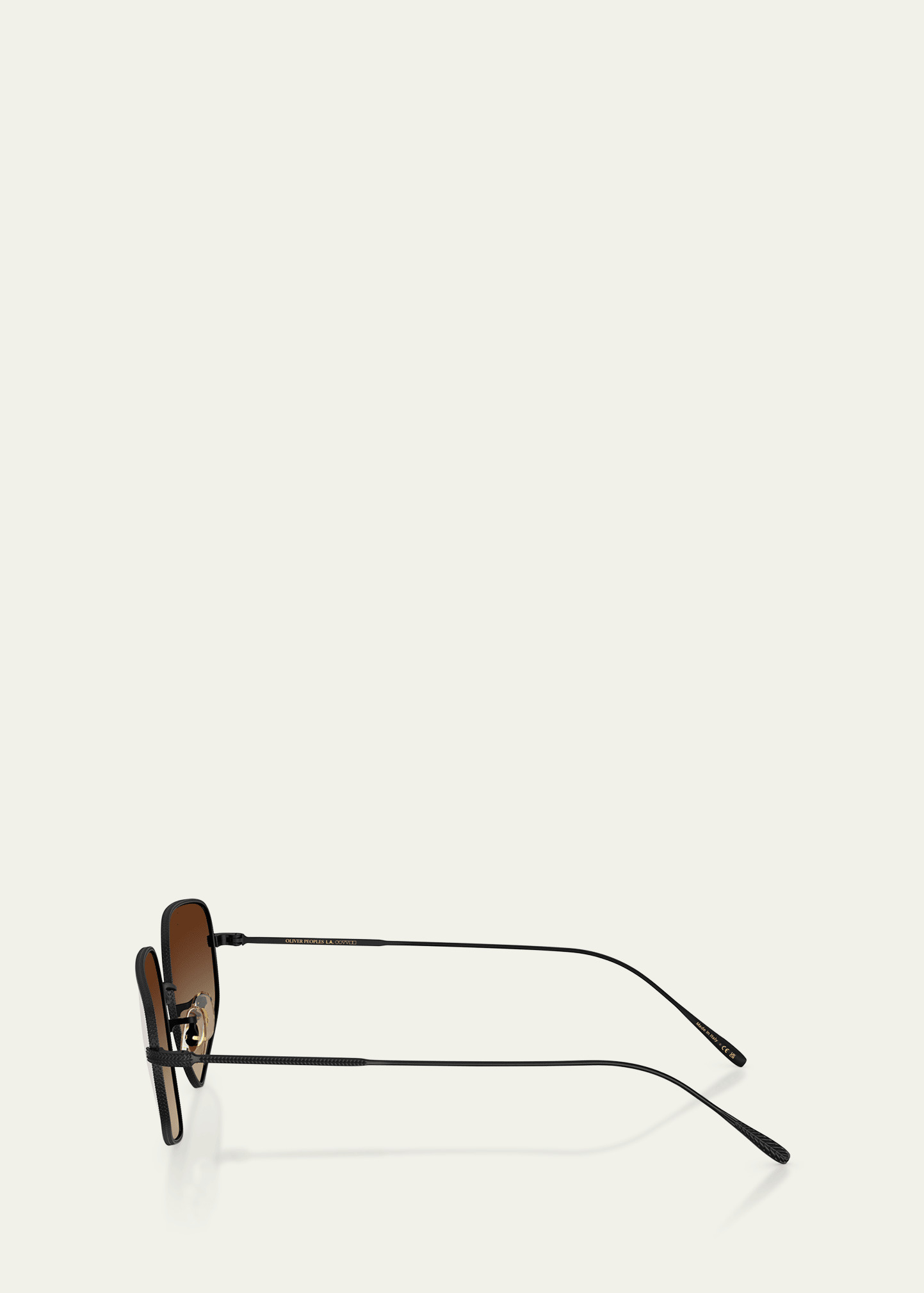 OV1356S Rectangular Metal Sunglasses - 3