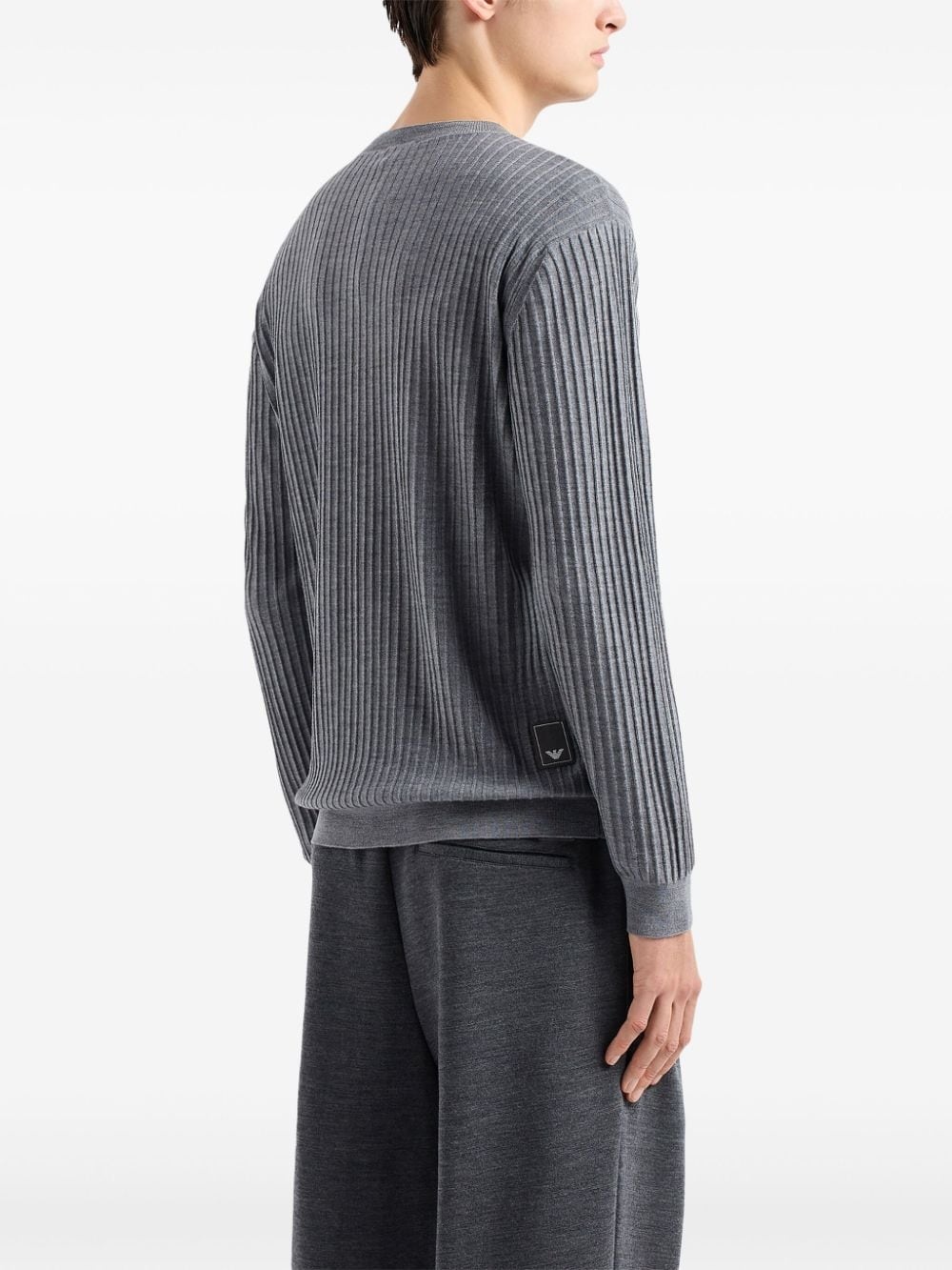 ribbed-knit sweater - 3