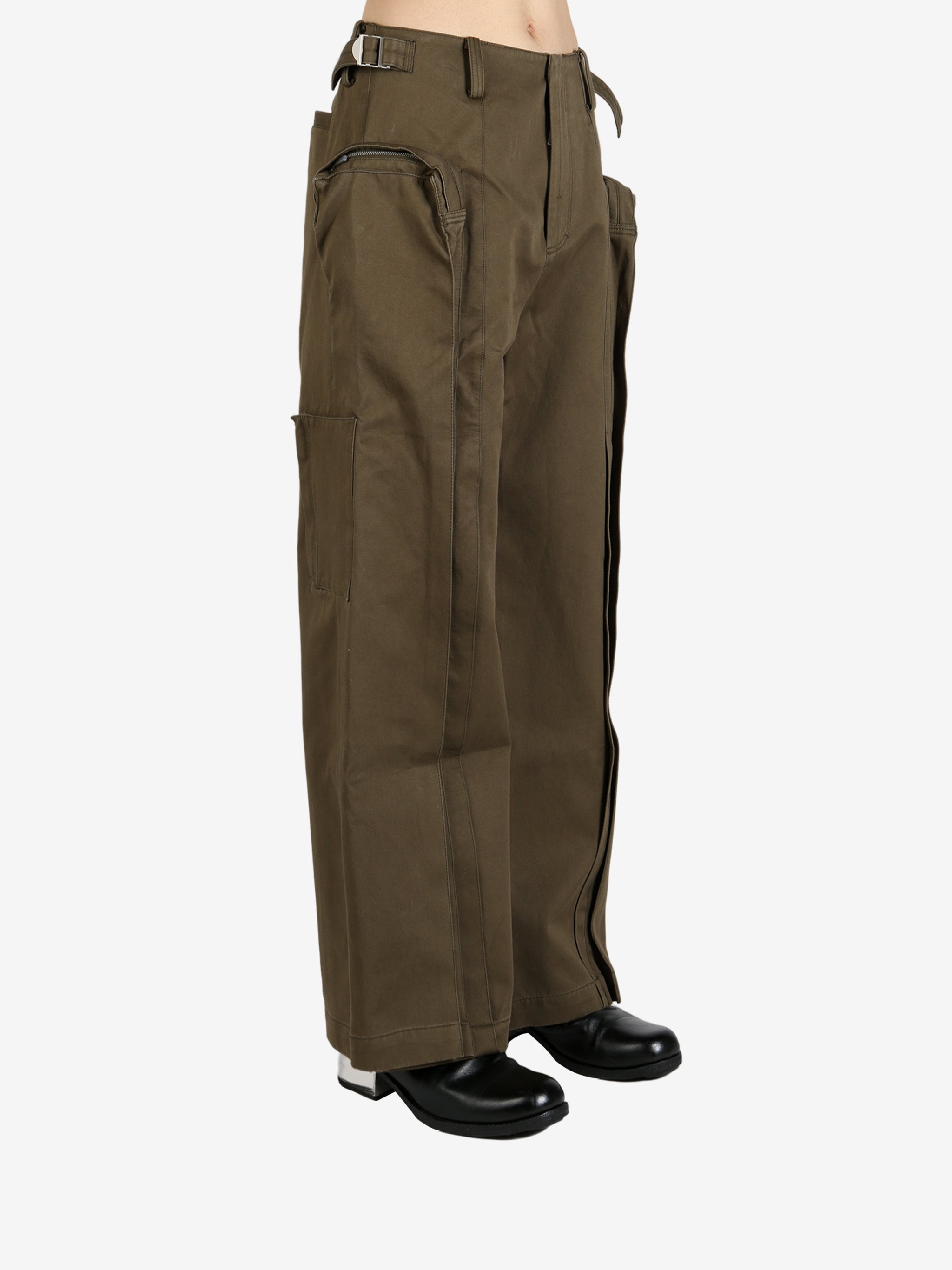 FAX COPY EXPRESS - Unisex Oversized Multi-Pocket Cargo Pants - 2