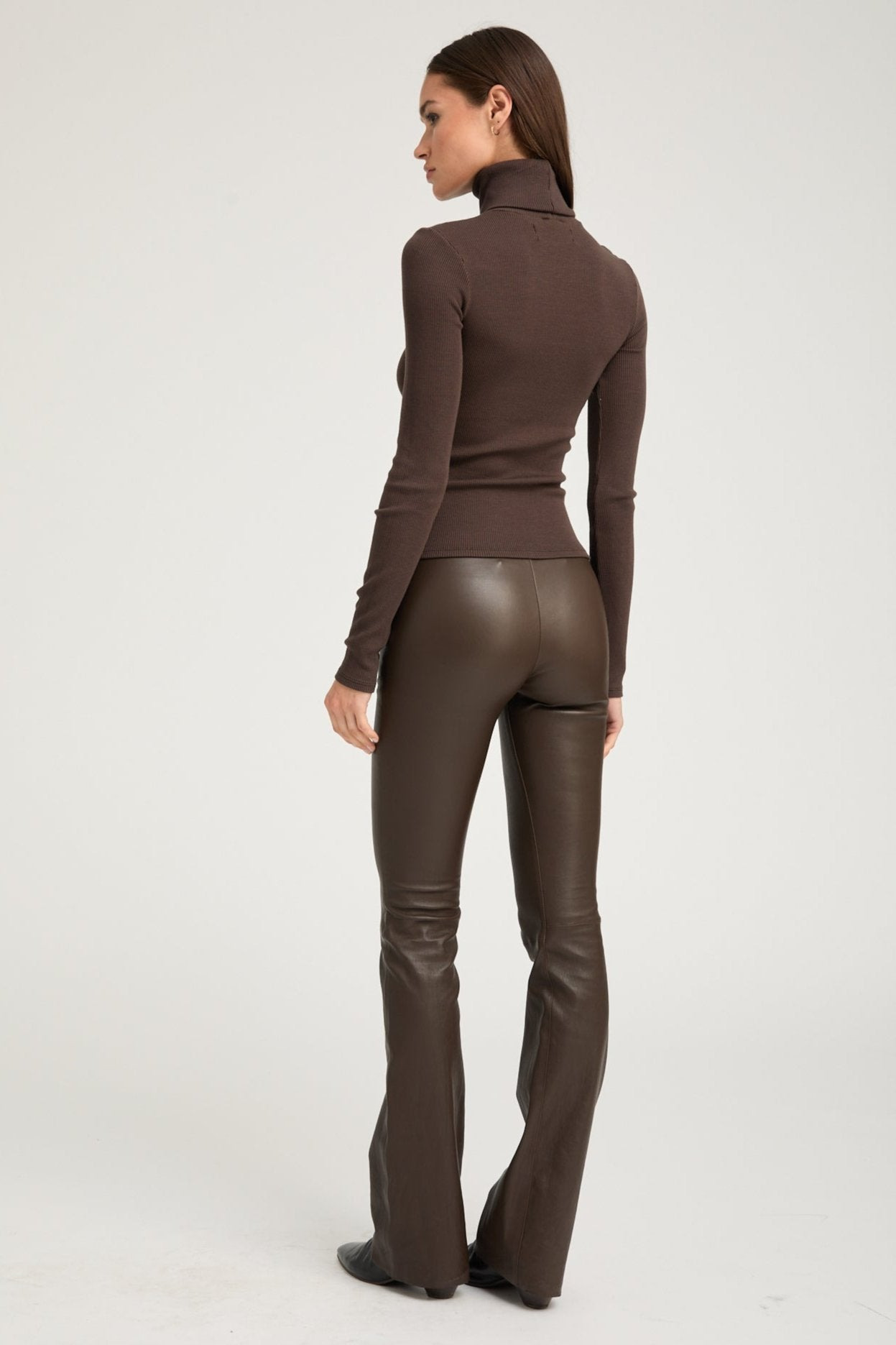 AMERICANO LEATHER MICRO FLARE - 4
