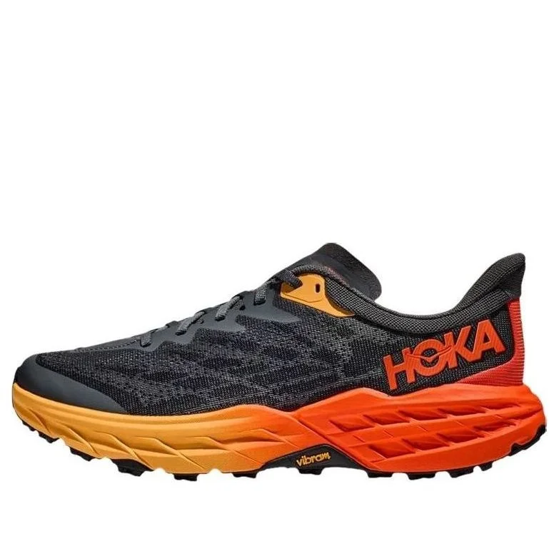 HOKA ONE ONE Speedgoat 5 'Dark Grey Orange' 1123157-CFLM - 1