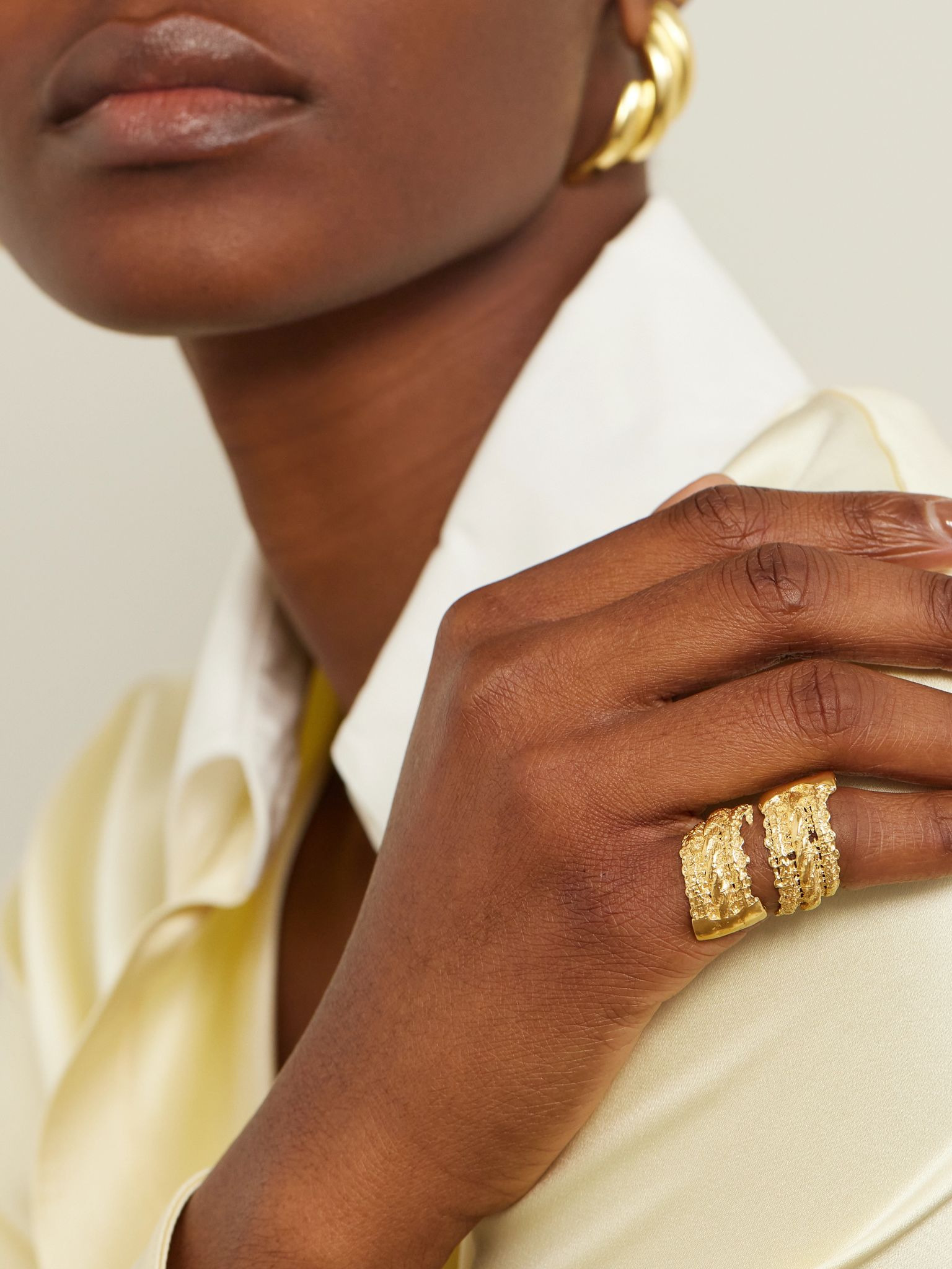 Aella gold-plated ring Gold - 2