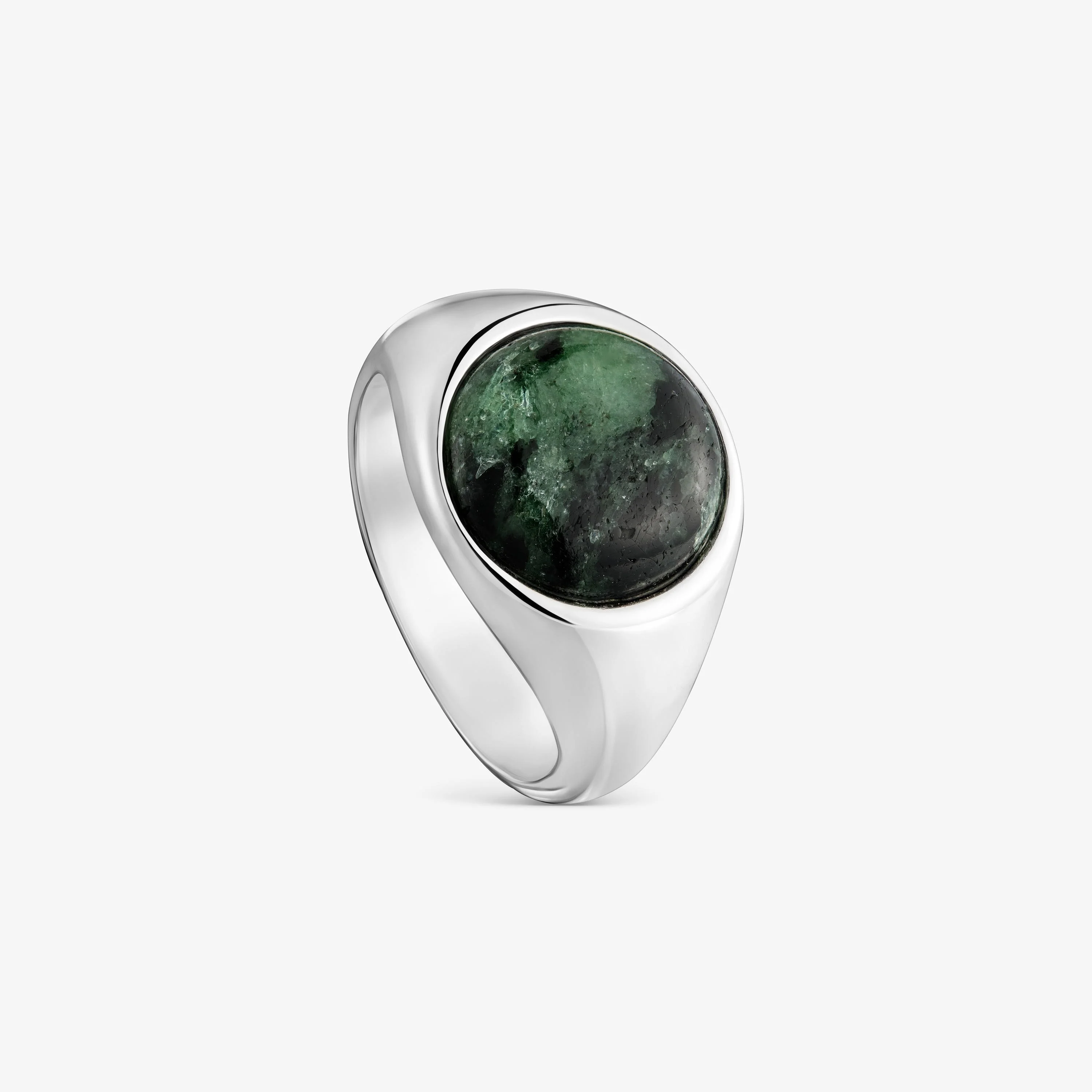 Silver-plated Ring with zoisite TOUS Gem Power - 1