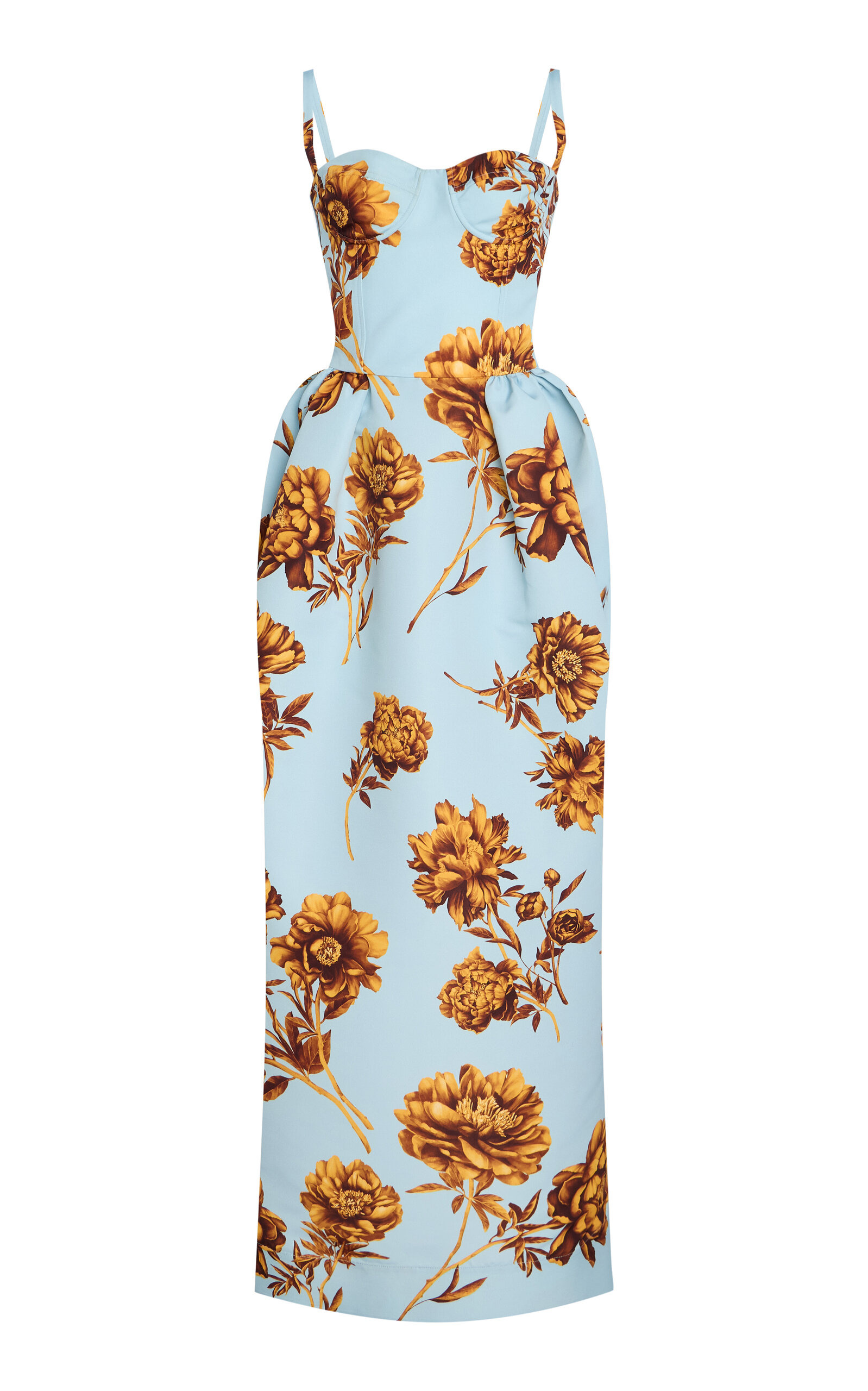 Printed Faille Gown multi - 1