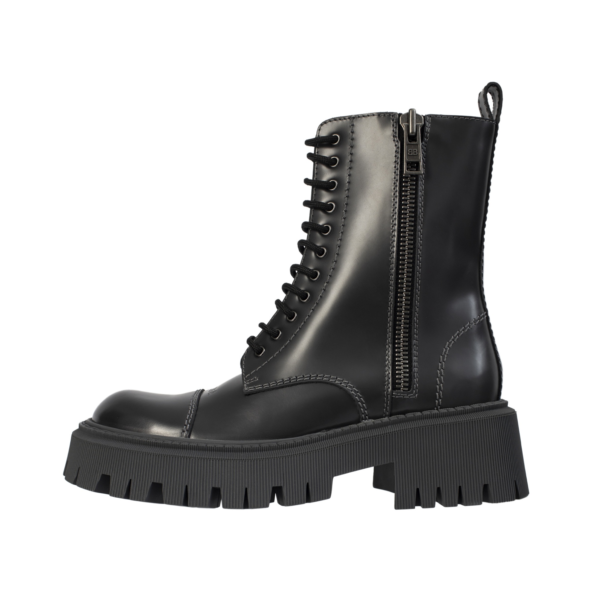 BALENCIAGA TRACTOR 20MM LACE UP BOOTS | SV77 | REVERSIBLE