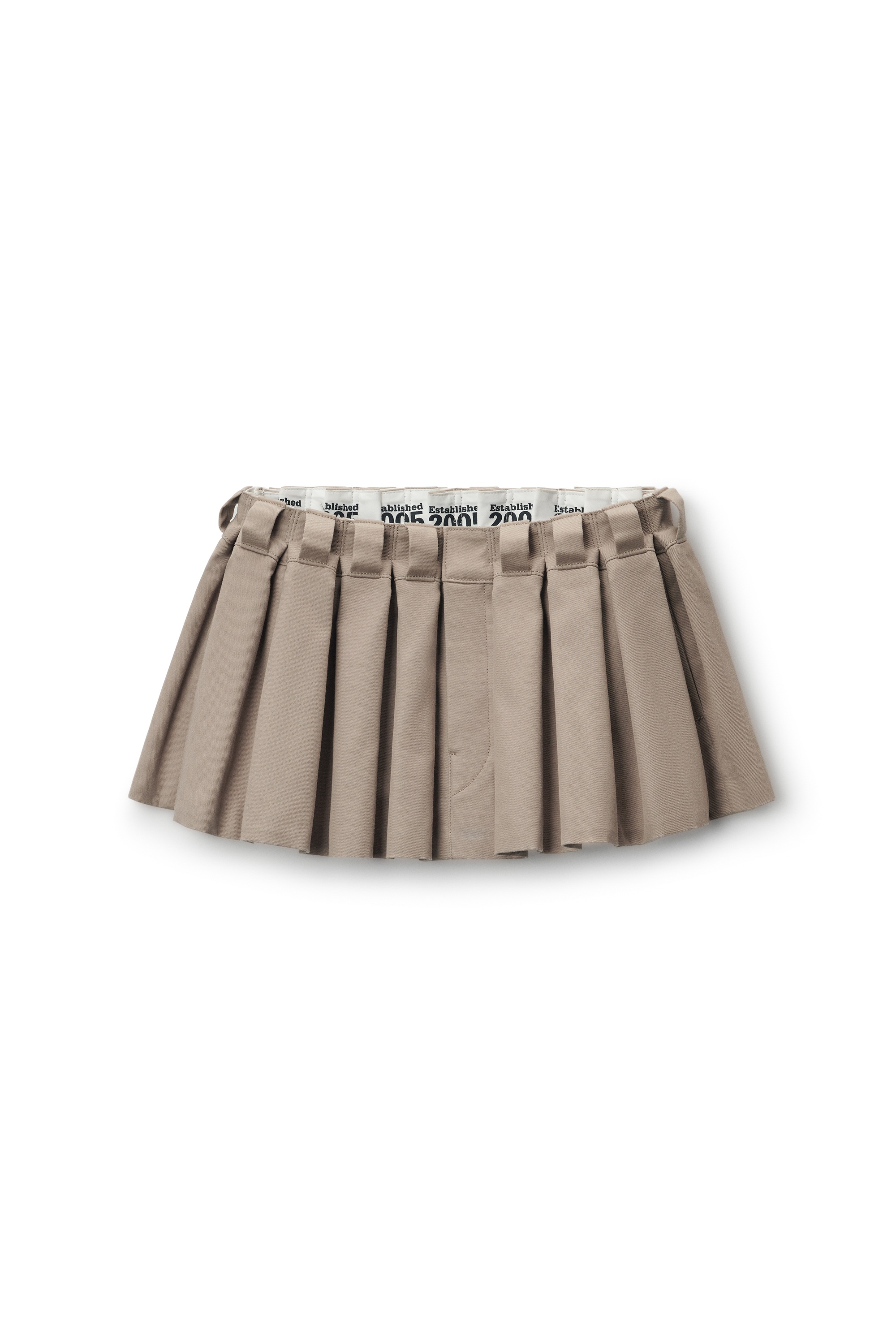 Box-Pleated Mini Skirt - 6