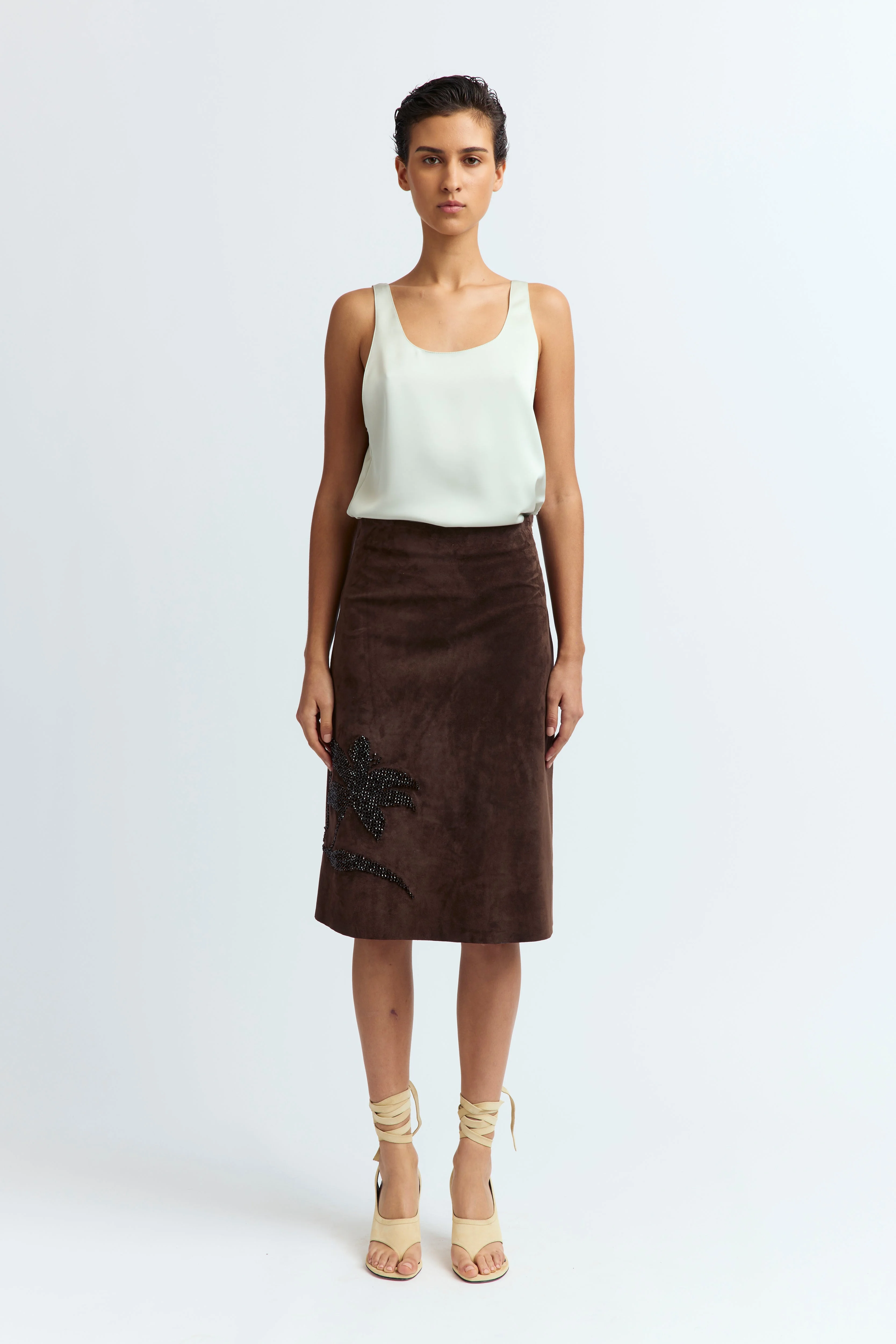 DAFNE SKIRT IN SUEDE - 1