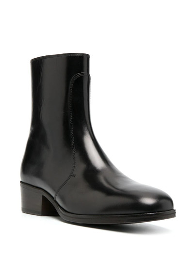 Lemaire zipped ankle boots outlook