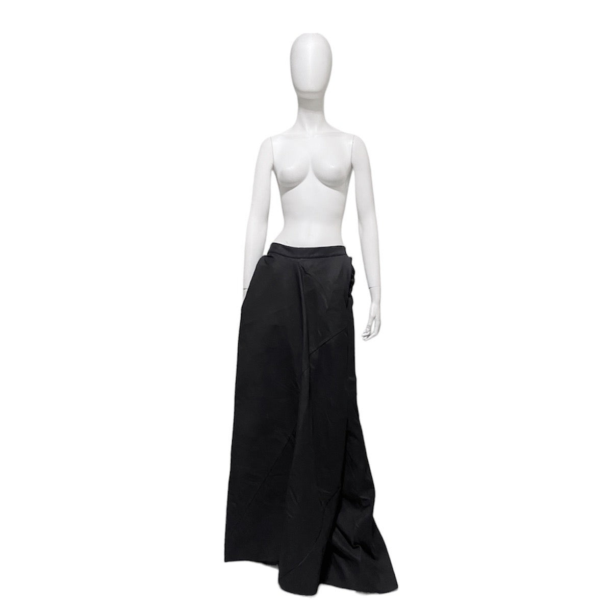 Rick Owens ss17 Walrus boner pillar long waxed skirt 40 - 6