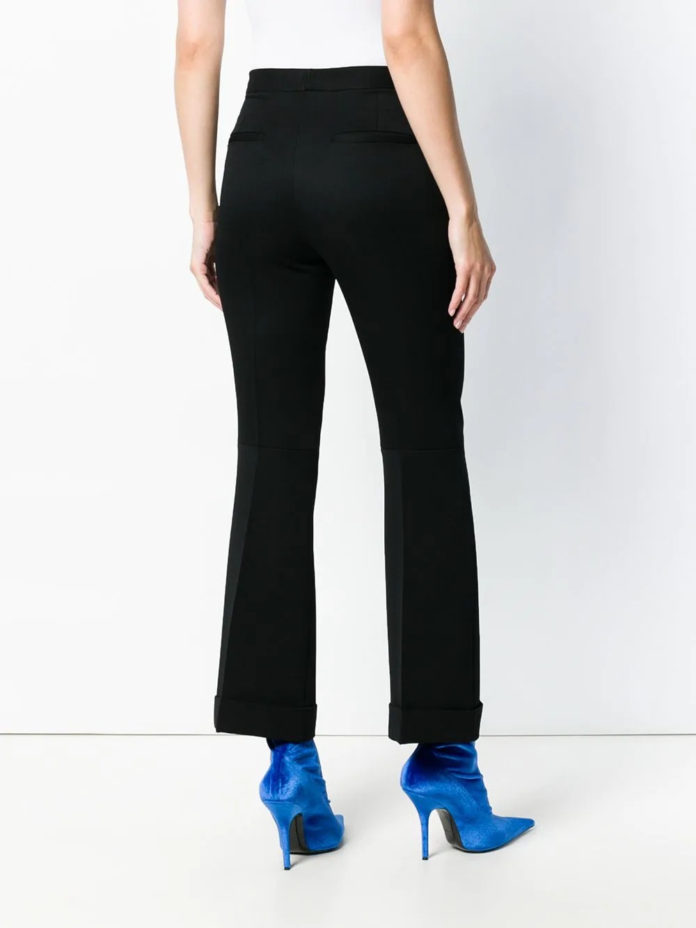 slim-fit tailored trousers - 4