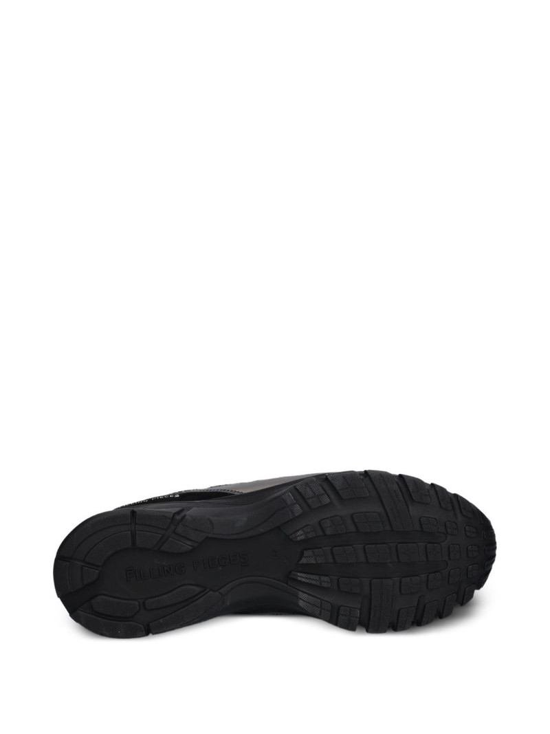 metallic-panel mesh sneakers 4