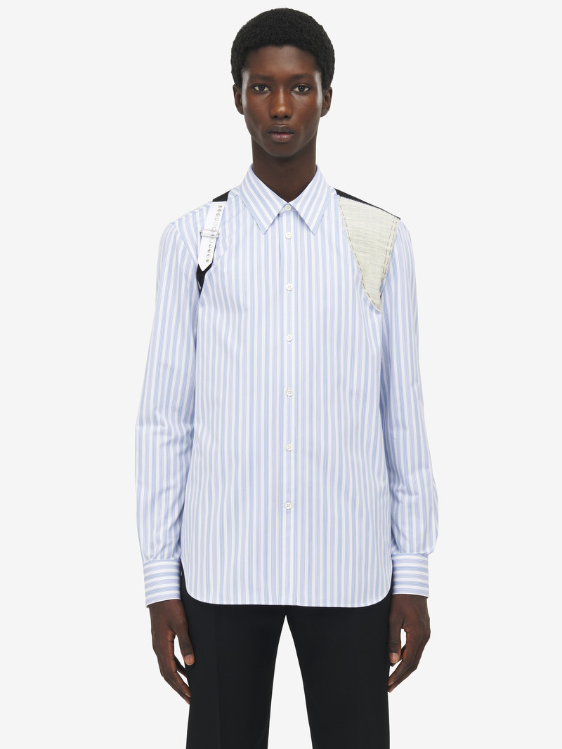 Alexander McQueen Canvas Detail Harness Shirt outlook