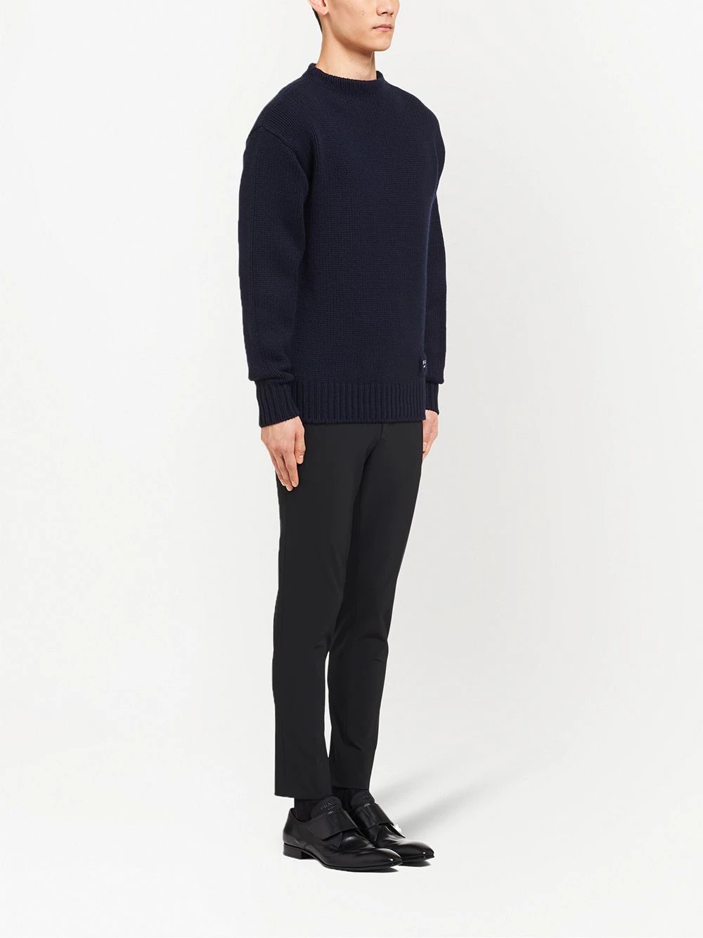 boat neck cashmere jumper - 3