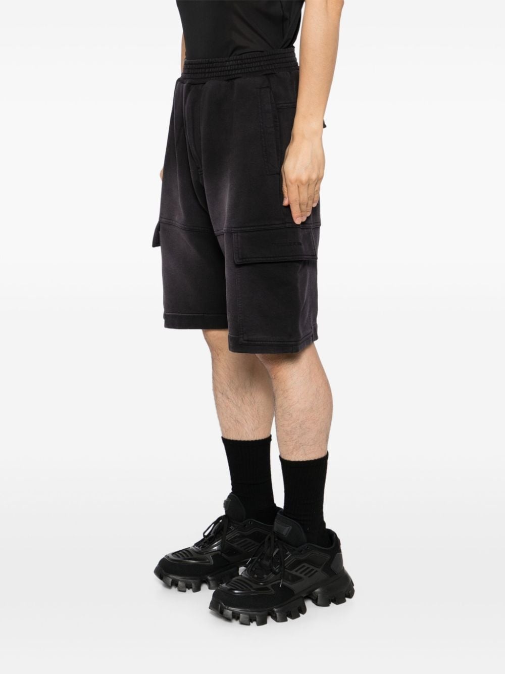 garment-dyed cargo shorts - 3