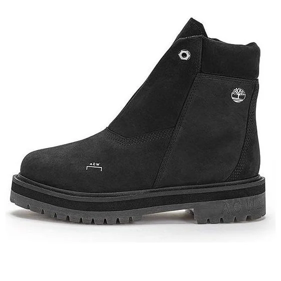 (WMNS) Timberland x A Cold Wall 6 Inch Premium Side Zip Boot 'Jet Black Nubuck' A68VY - 1