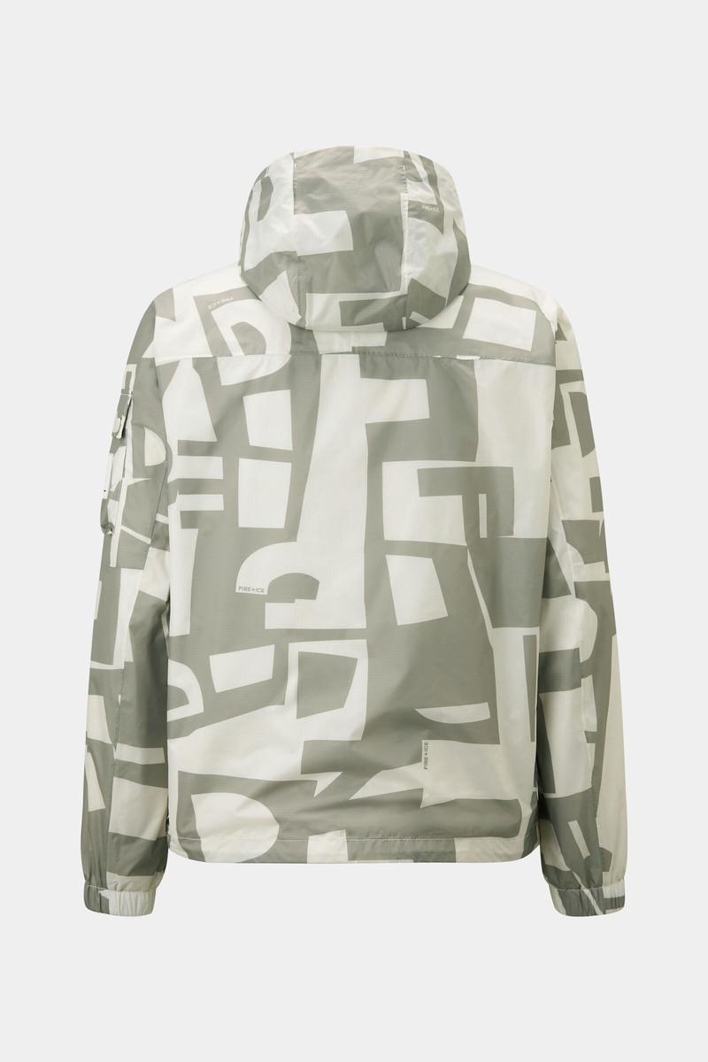 Justin functional jacket in Beige/Off-White 10