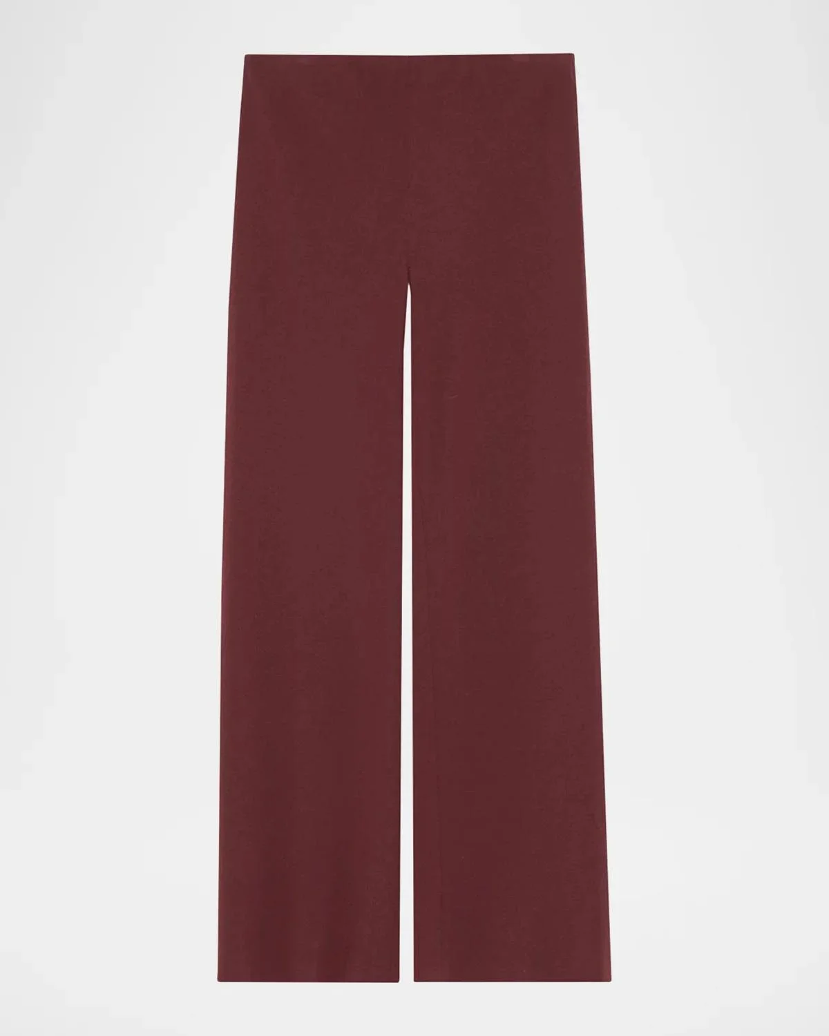 Colette High-Waist Crepe Bias Pants - 1