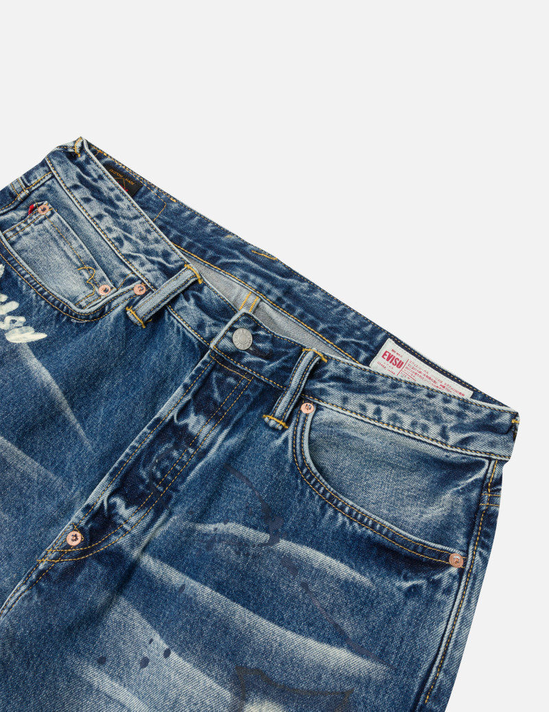 Graffiti Prints Regular Fit Jeans #2000 9