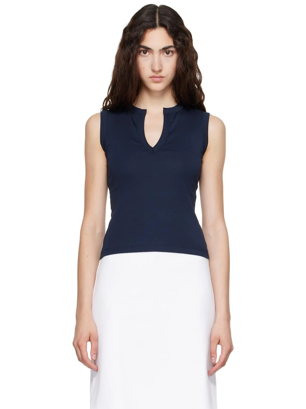 Navy Iman Tank Top - 1