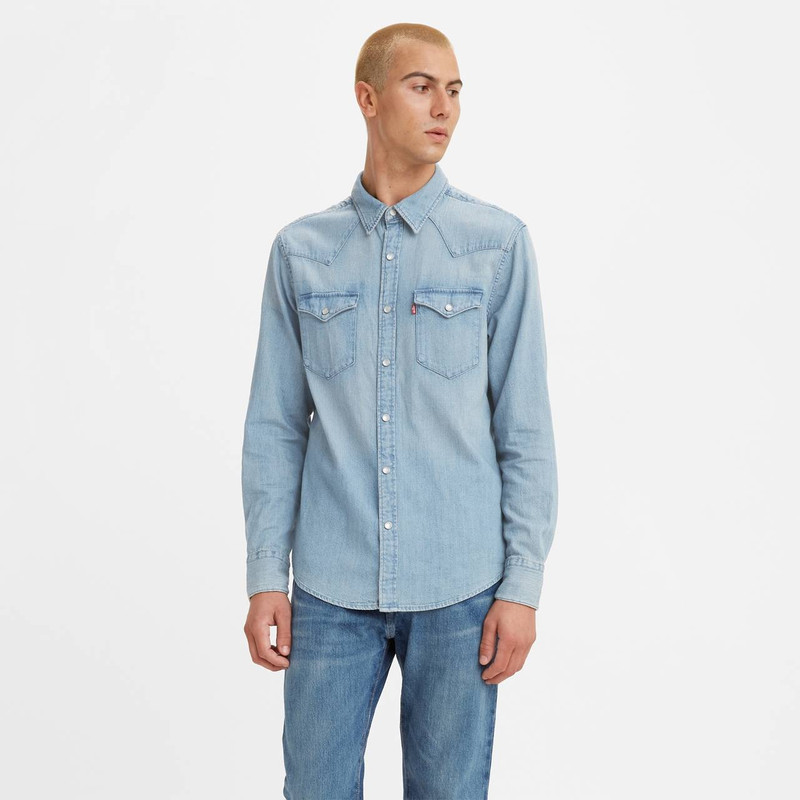 BARSTOW WESTERN DENIM SHIRT - 1