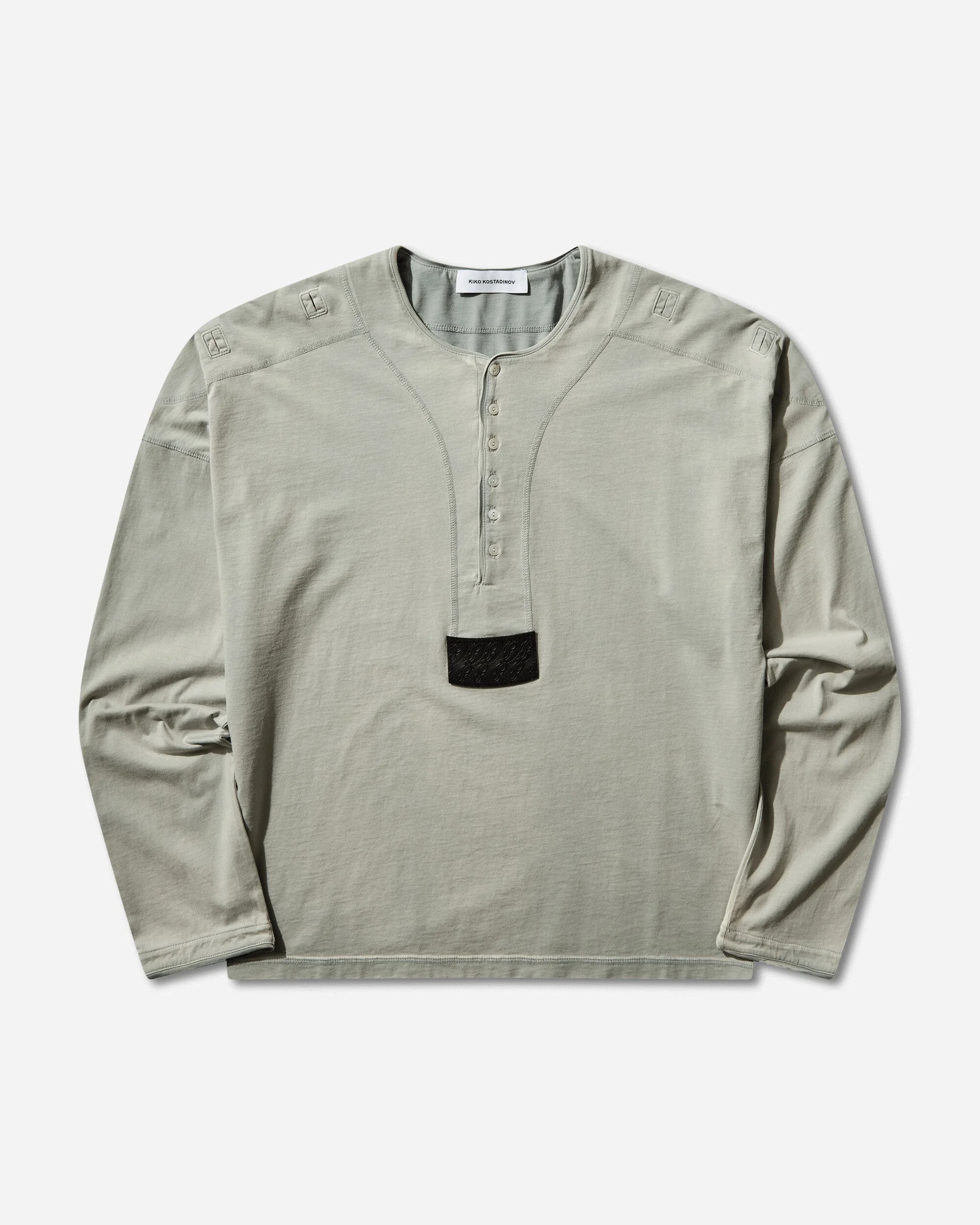 Men's Sargo Long Sleeve Henley Seashore - 1