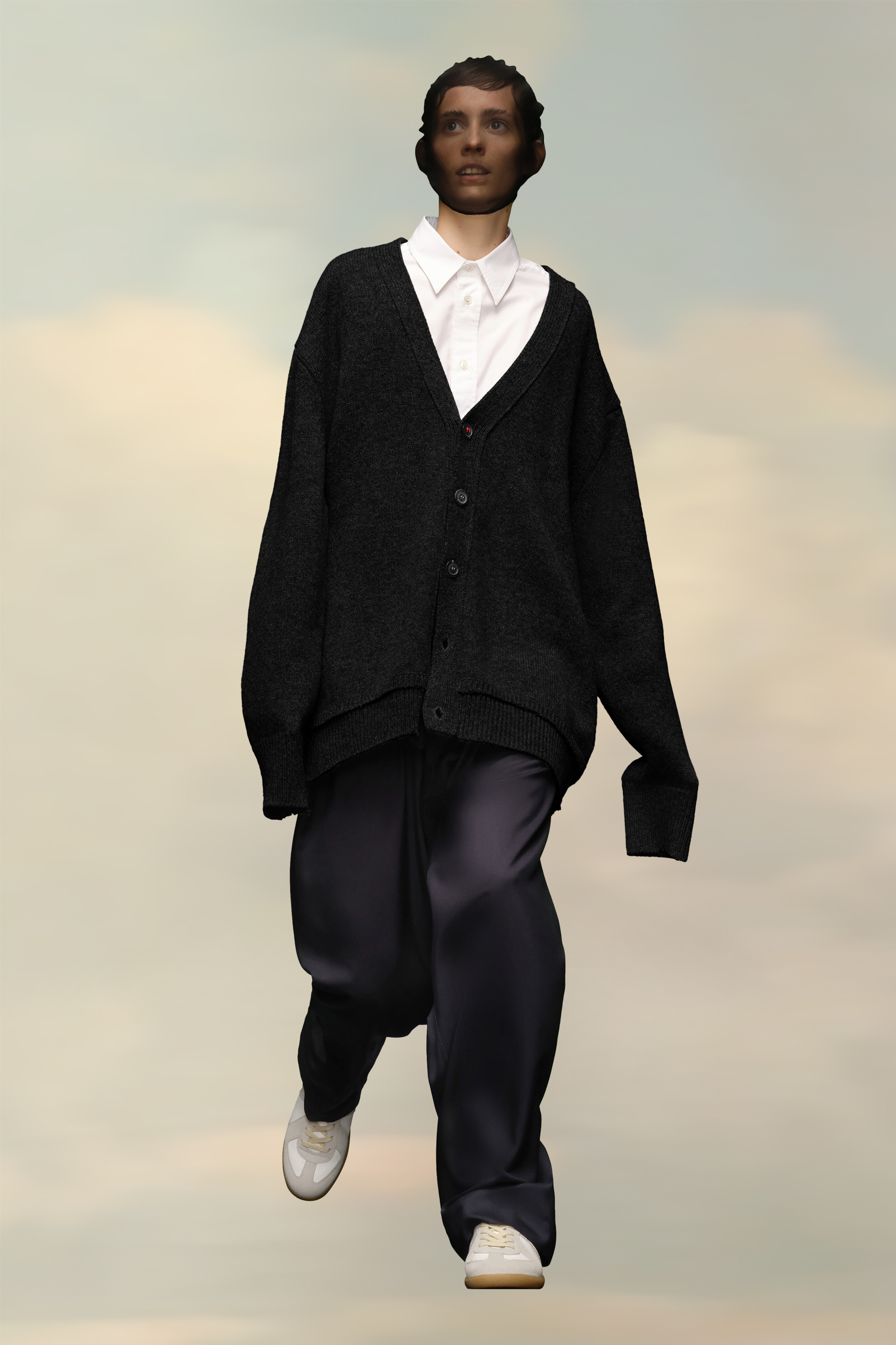 Elbow Patch Cardigan - 3