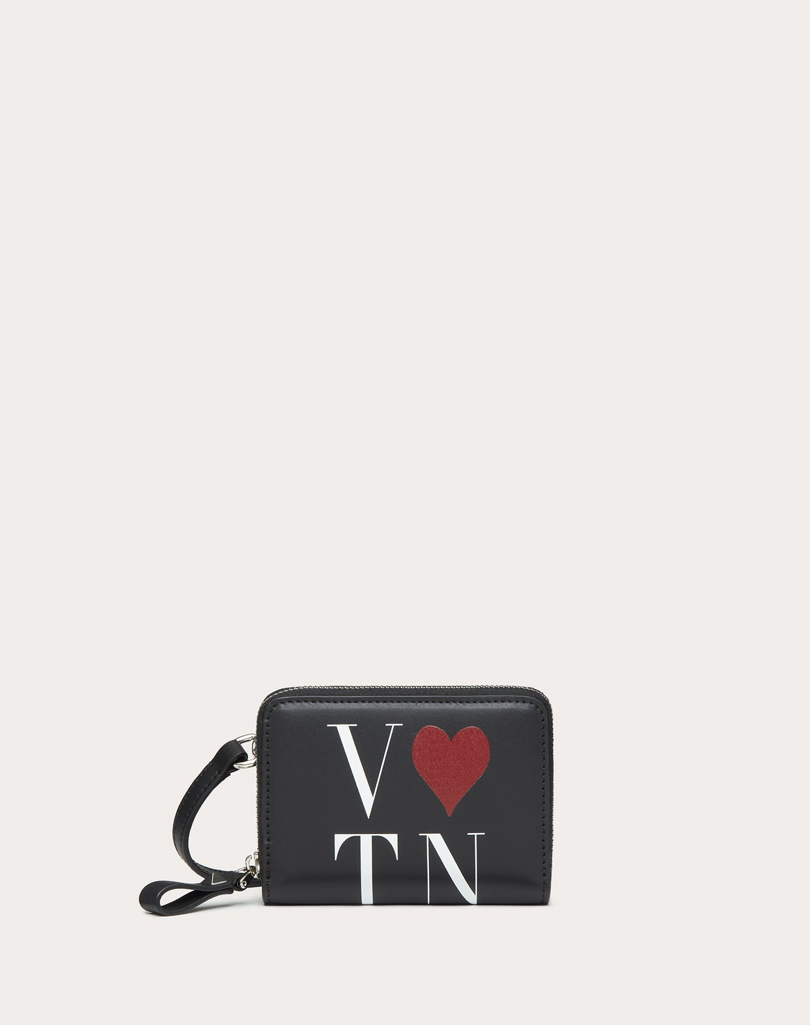 Valentino Garavani VLoveTN Wallet with Neck Strap - 1