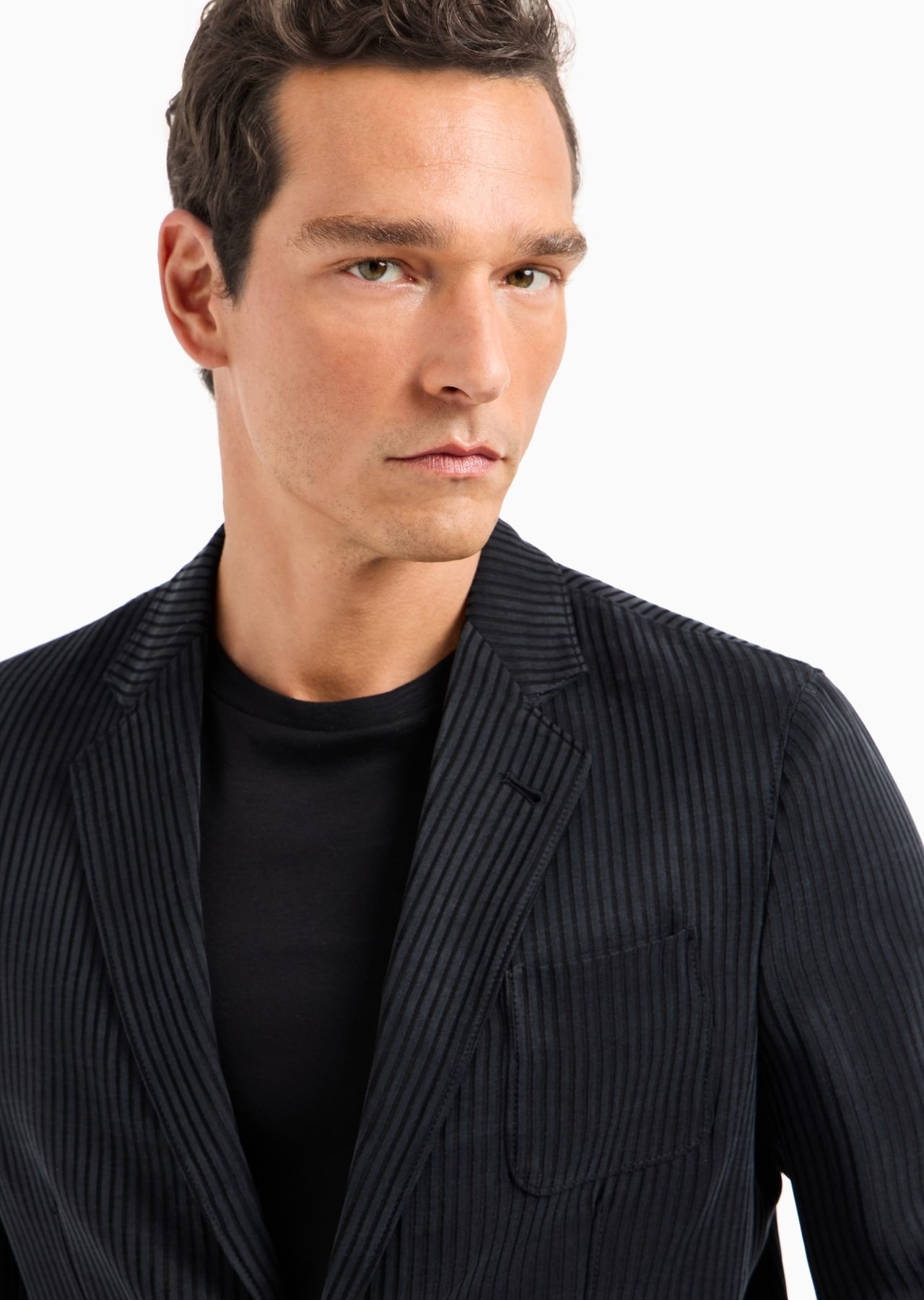 Upton line single-breasted cupro jacket - 5