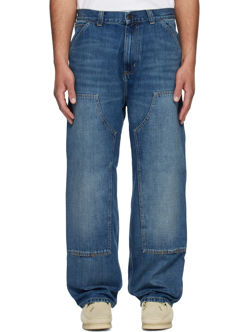 Blue OG Double Knee Jeans - 1