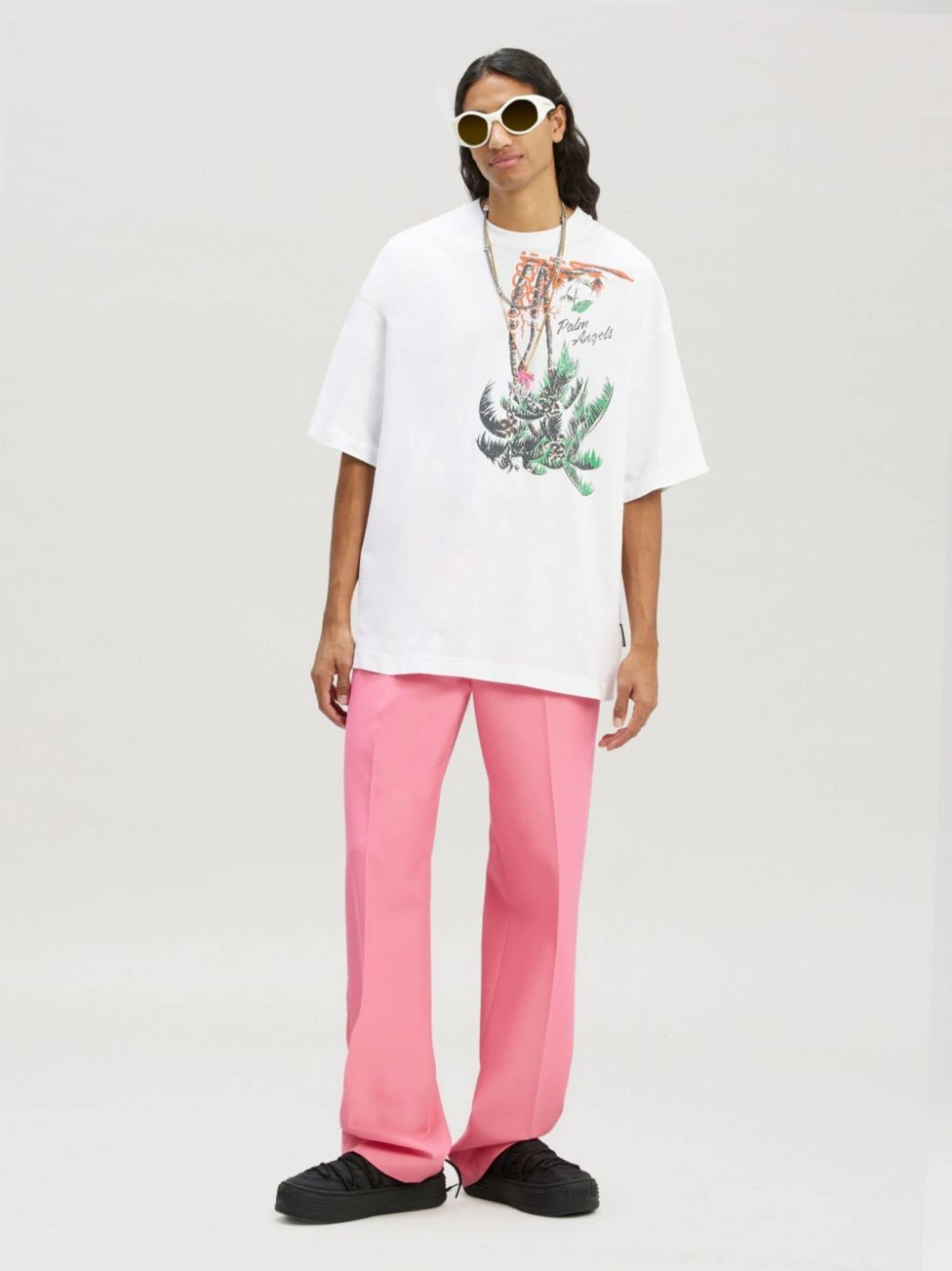 palm-print organic cotton T-shirt - 2