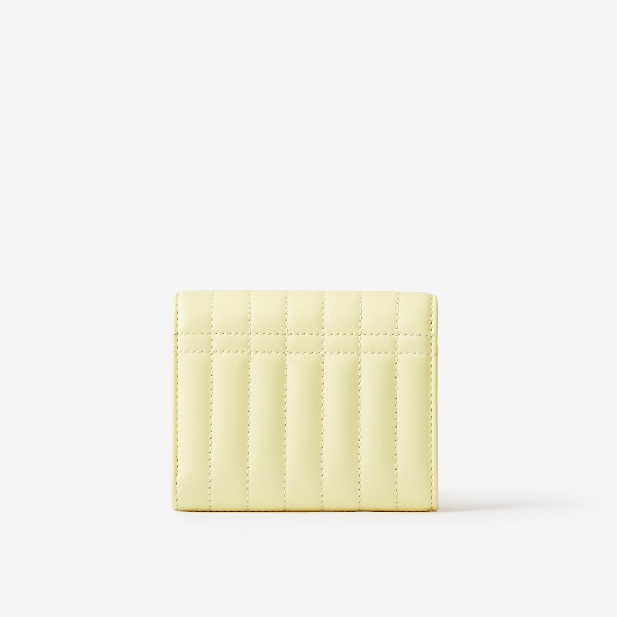 Quilted Leather Small Lola Folding Wallet - 3