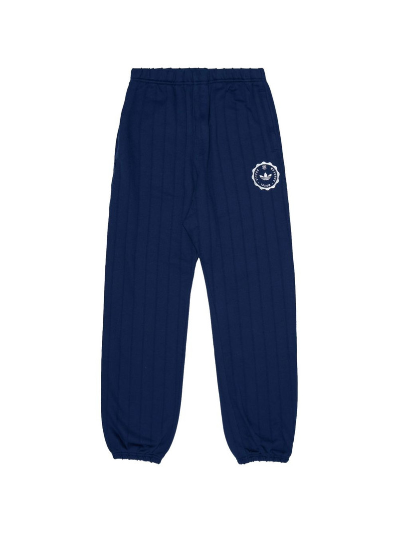 x CLOT by Edison Chen ribbed badge trousers 1