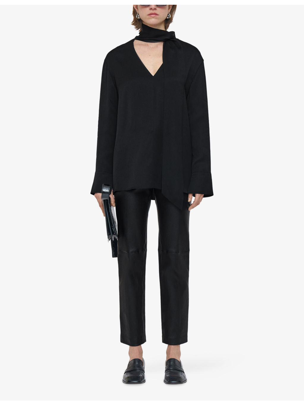 Adele Light Crepe Woven Blouse - 2
