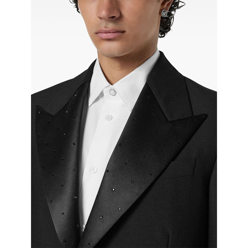 Versace Black Jackets - Blazers Men - 2