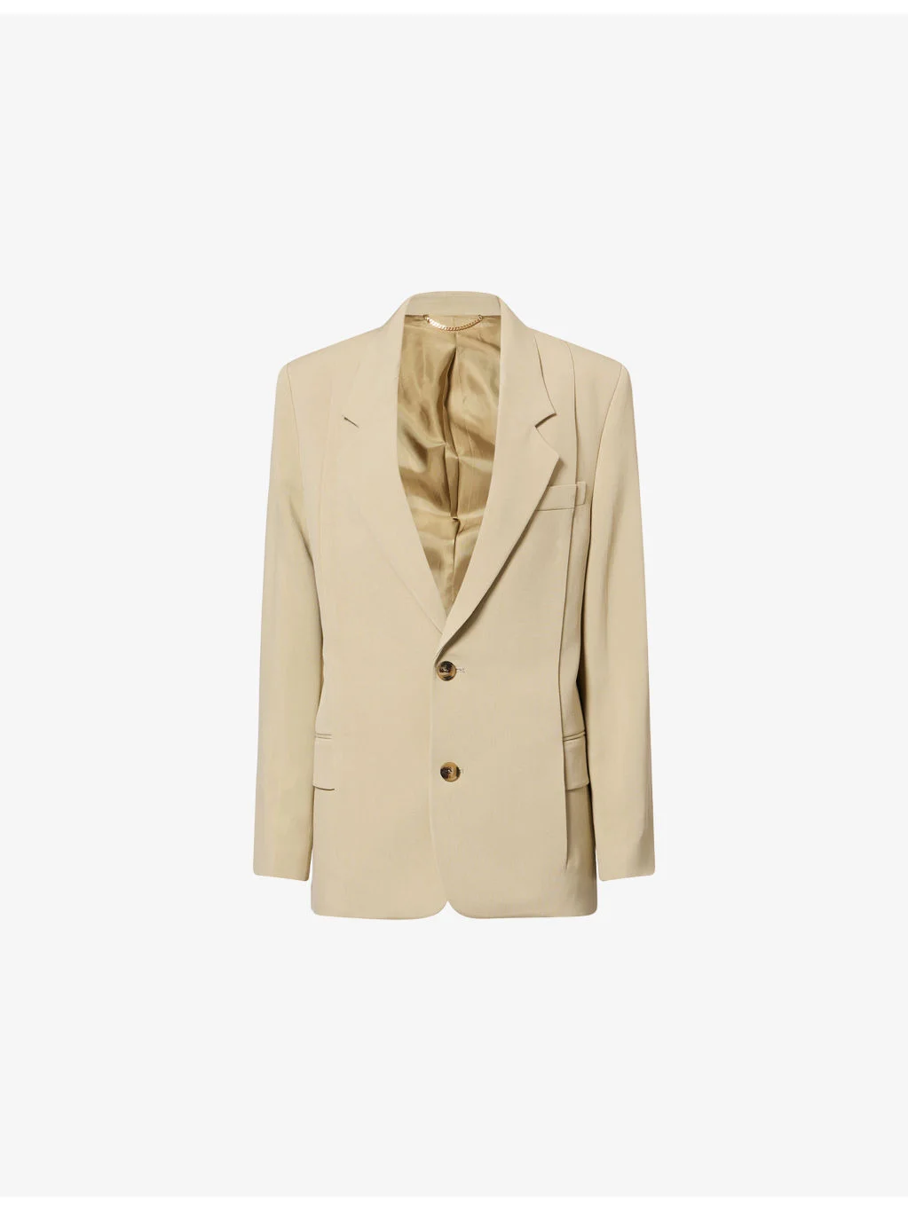 Pressed Oversized Woven Jacket - 1