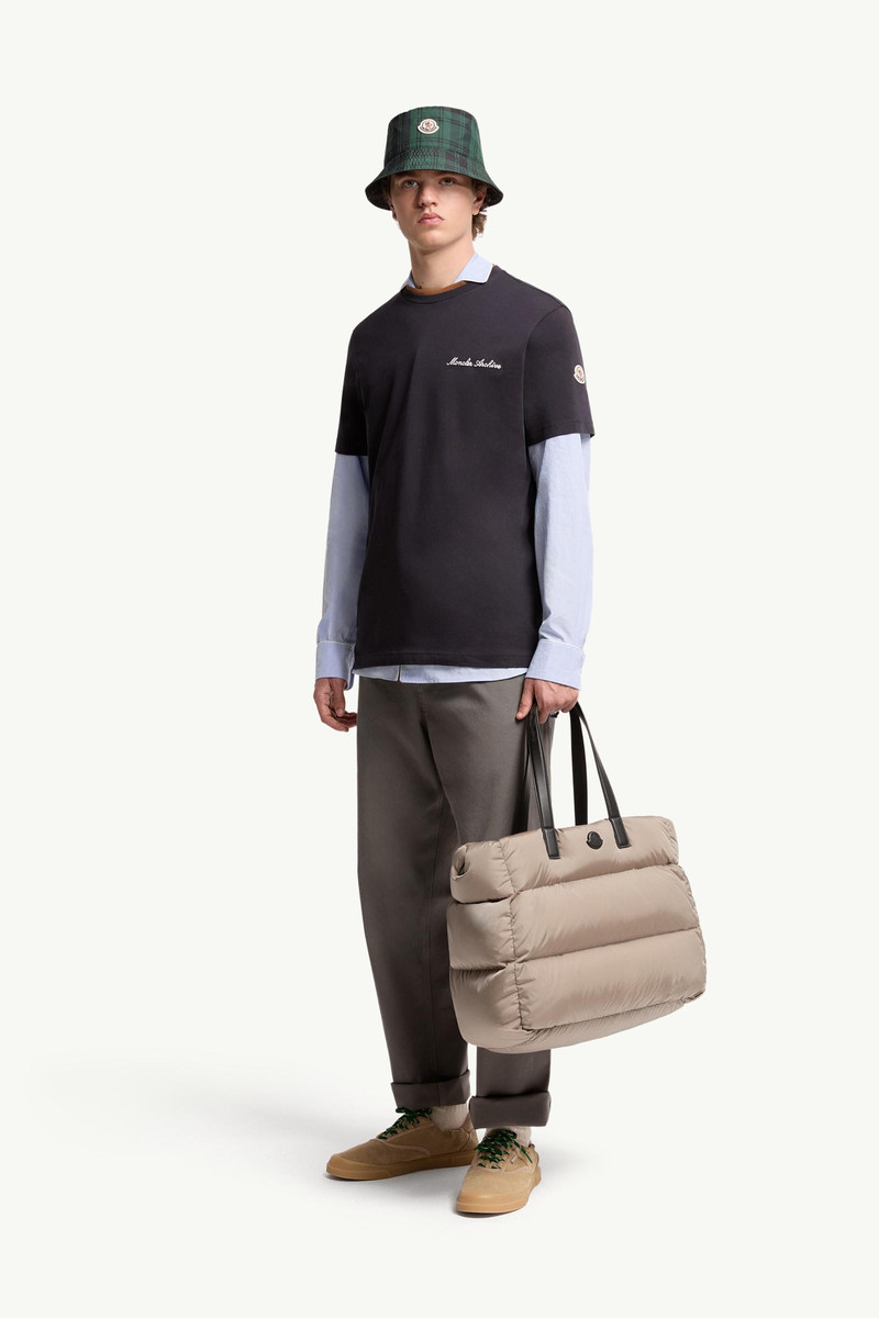 Moncler Embroidered Logo Cotton T-Shirt outlook