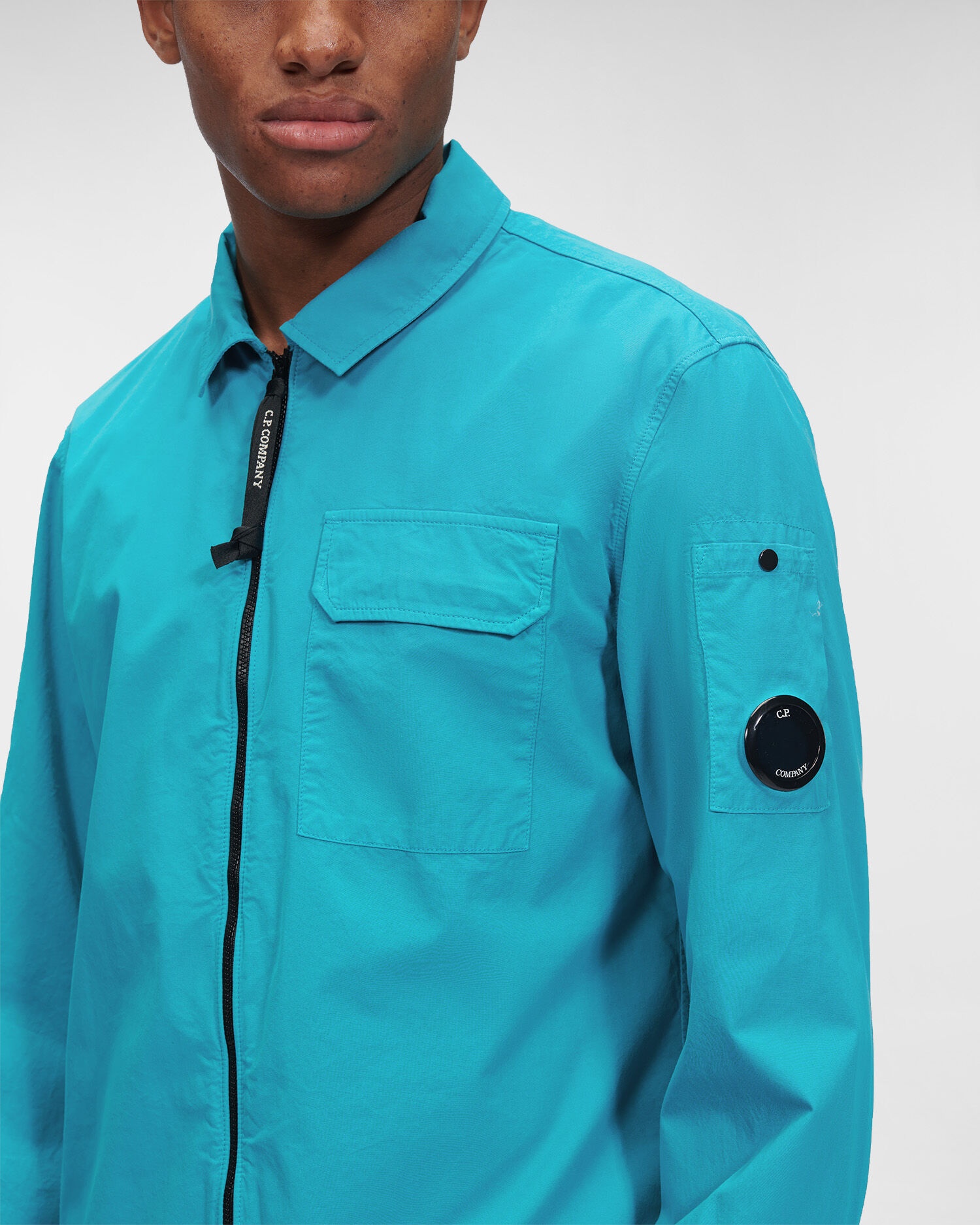 Gabardine Zipped Shirt - 4